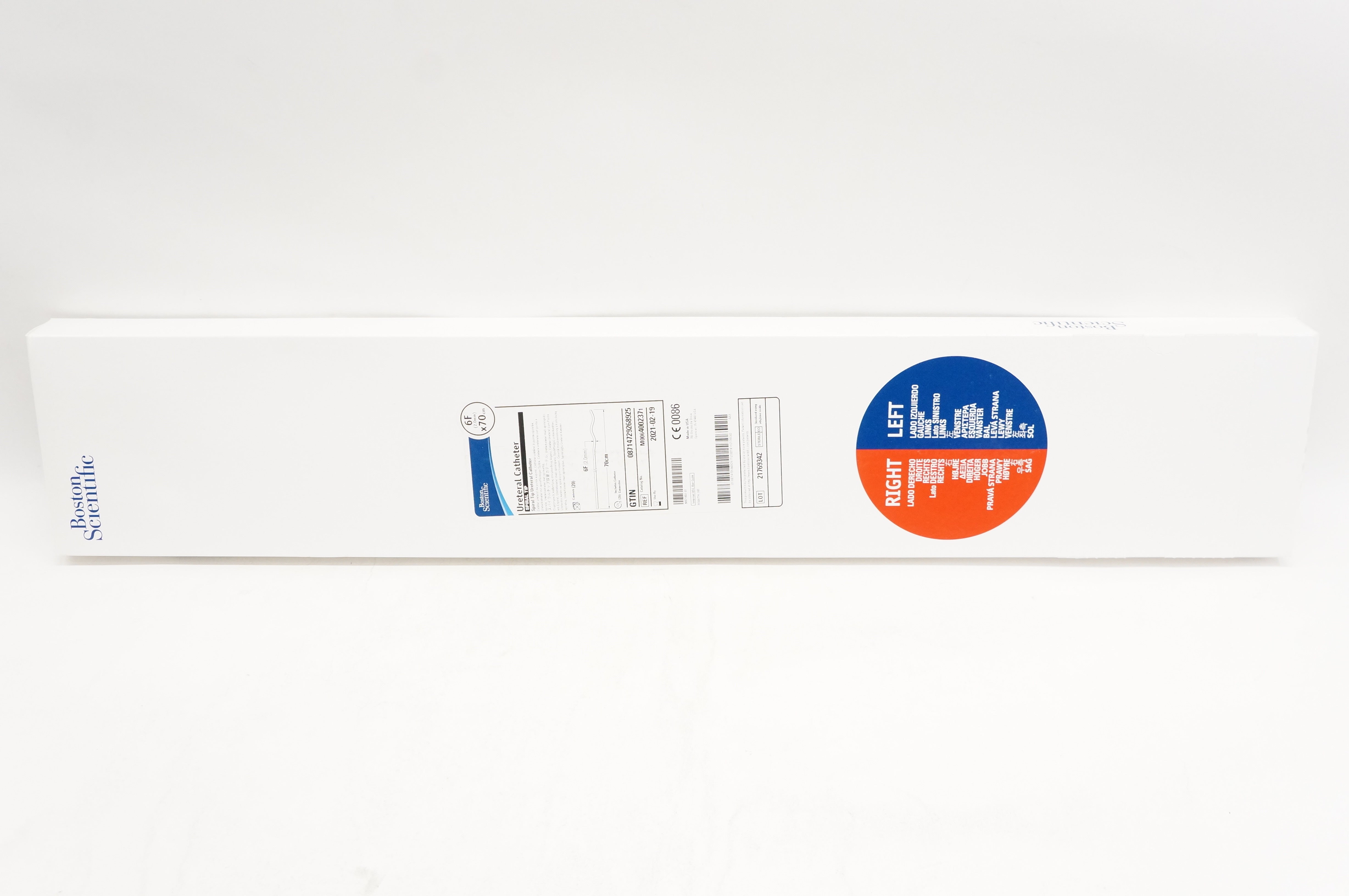 Boston Scientific 400237 Ureteral Catheter 6F x 70cm - Box of 20 (x)