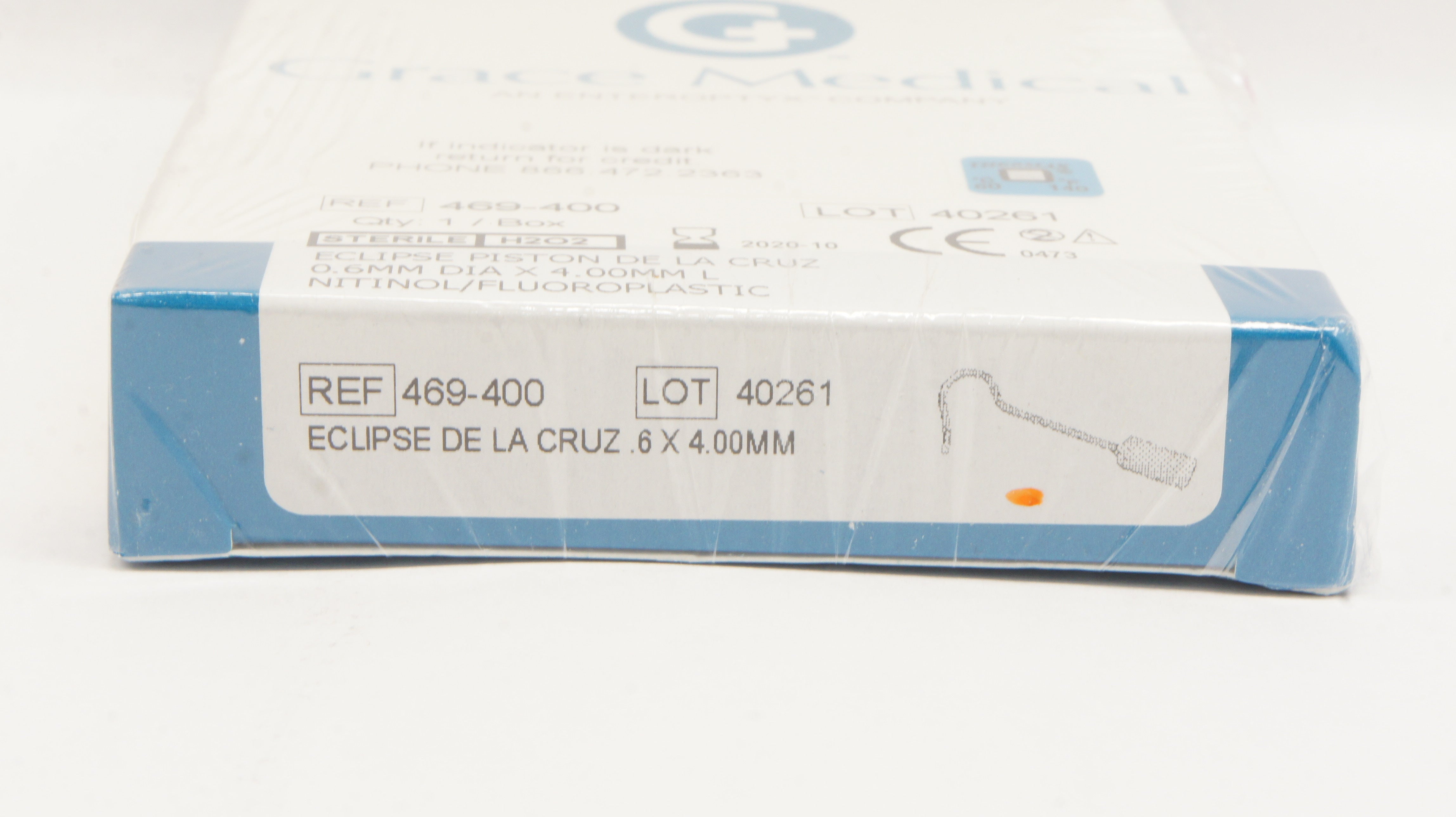 Grace Medical 469-400 Eclipse Piston De La Cruz 0.6mm DIA x 4.00mm L (x)