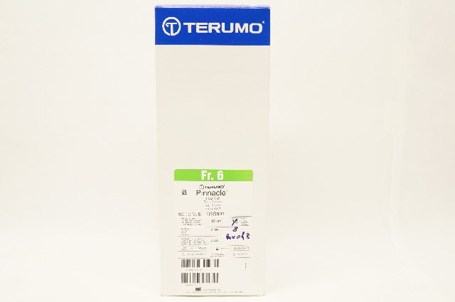 Terumo RSS601 Pinnacle Introducer Sheath 6Fr. x 10cm - Box of 8