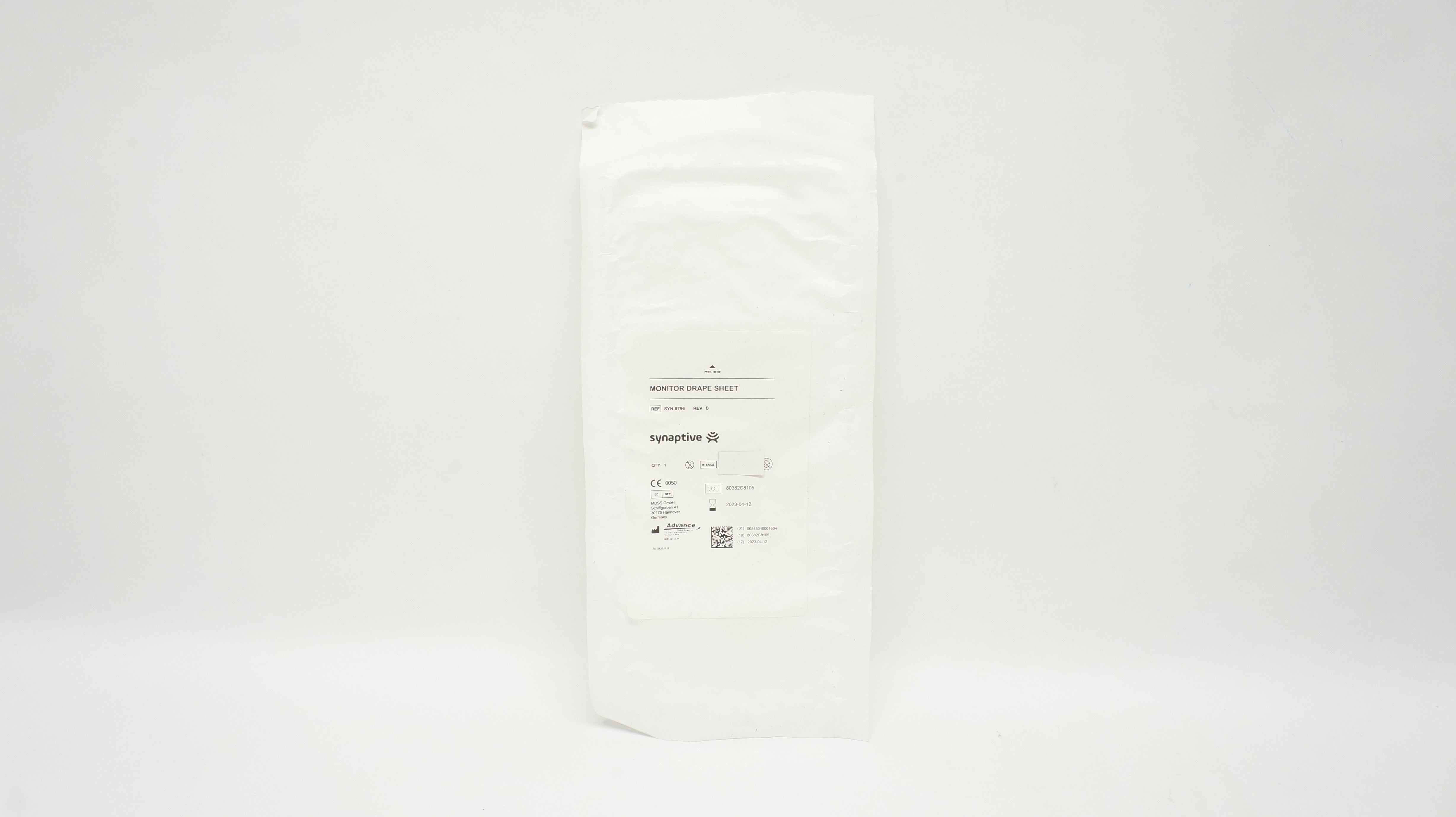 Advance SYN-0796 Synative Monitor Drape Sheet 22 x 17inch