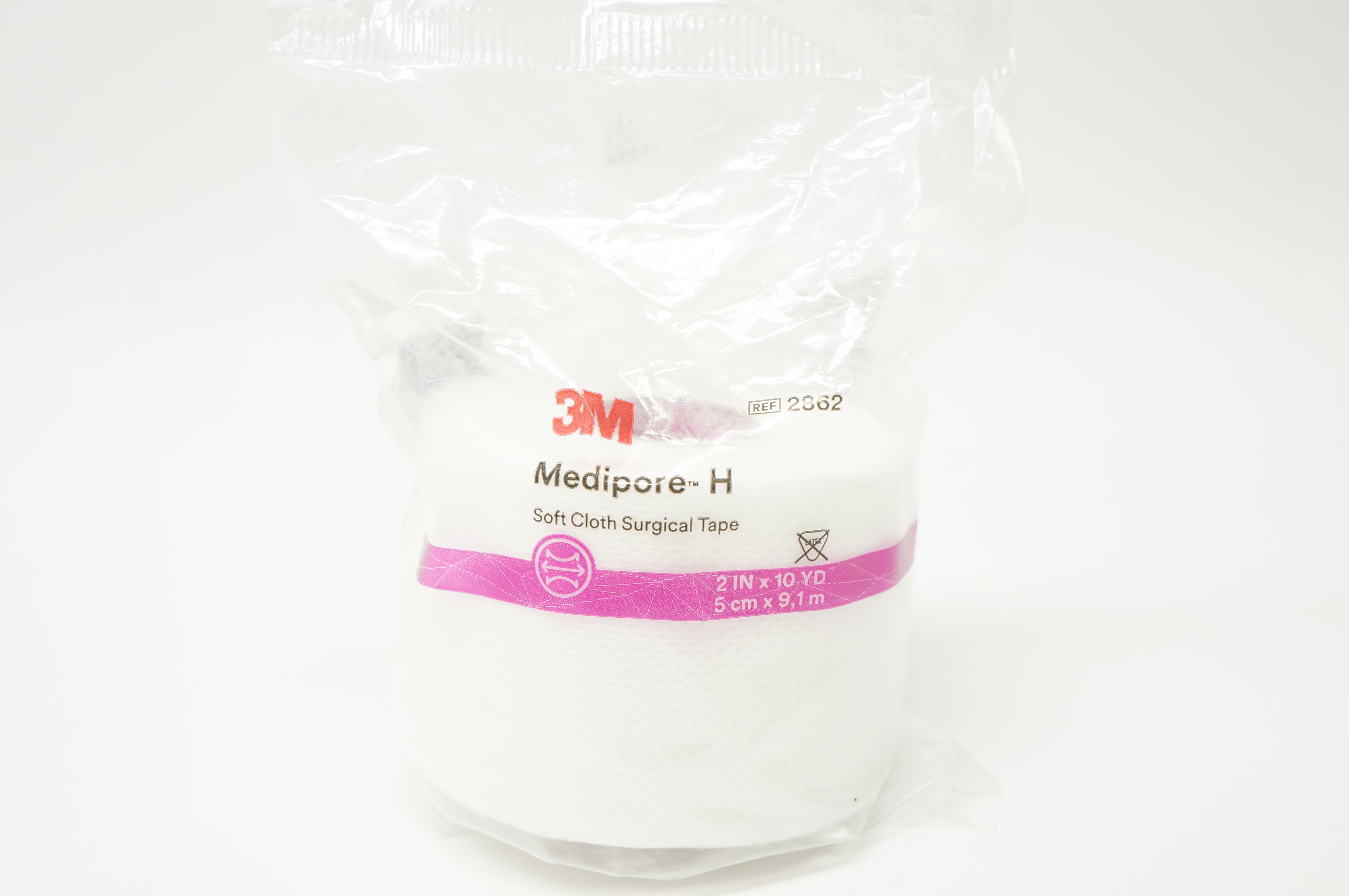 3M 2862 Medipore-H Soft Cloth Surgical Tape 2inch x 10yd.