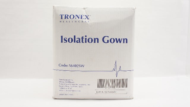 Tronex Healthcare 564025W Isolation Gown - Box of 50