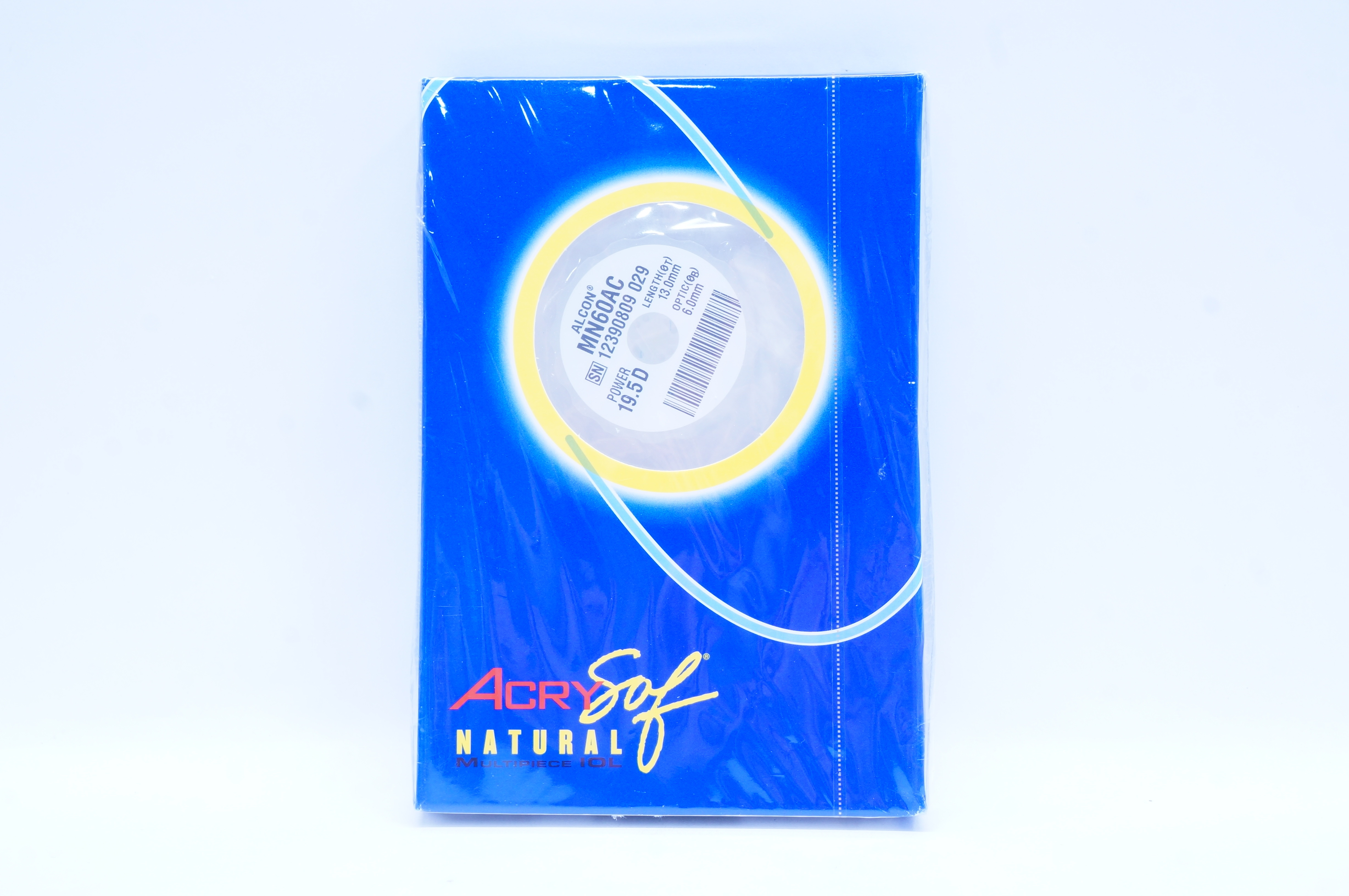 Alcon MN60AC AcrySof Natural Intaocular Lens 19.5 D, Length 13mm,Optic 6.0mm (x)