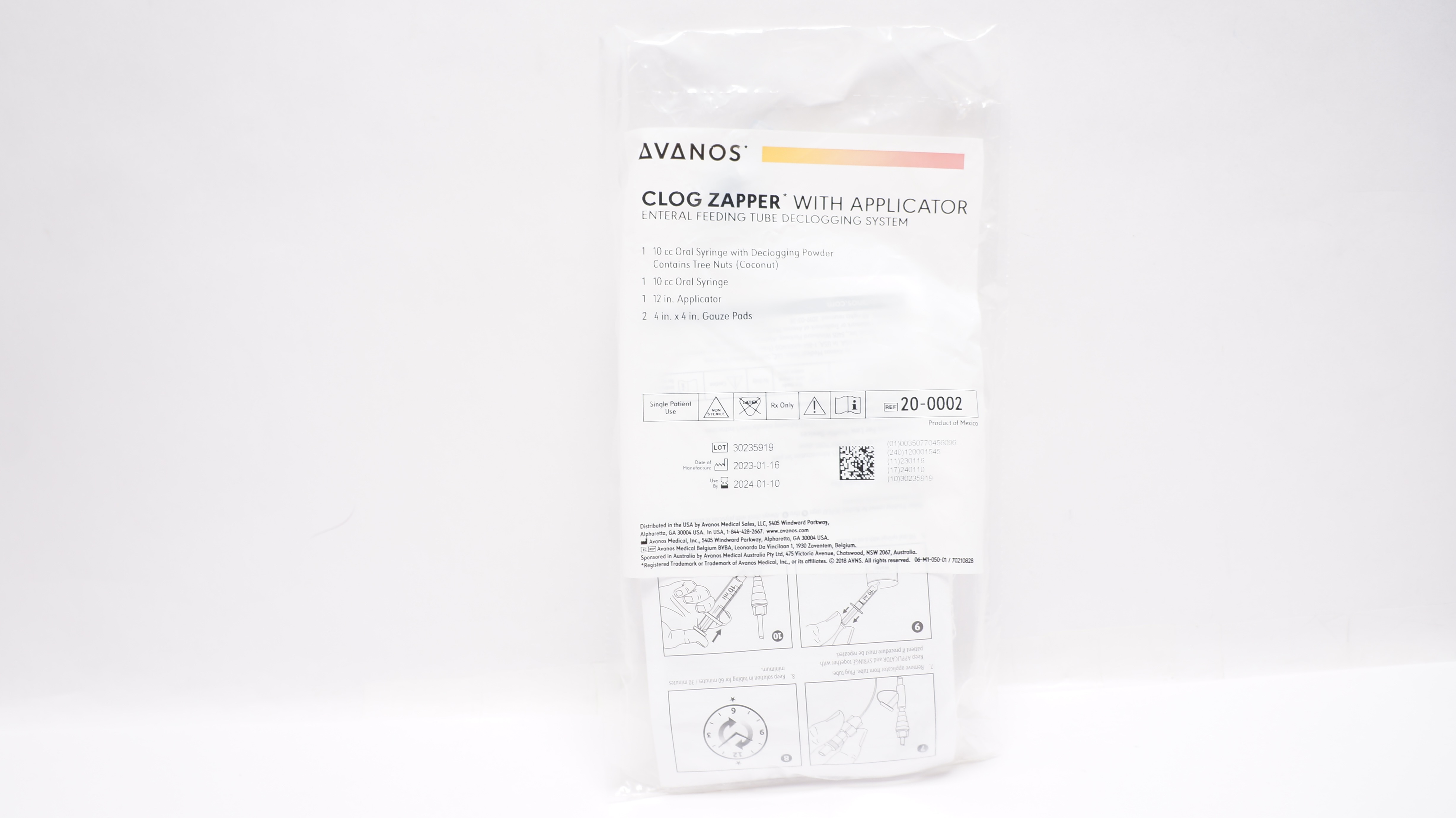 Avanos 20-0002 Clog Zapper with Applicator 12inch (x)