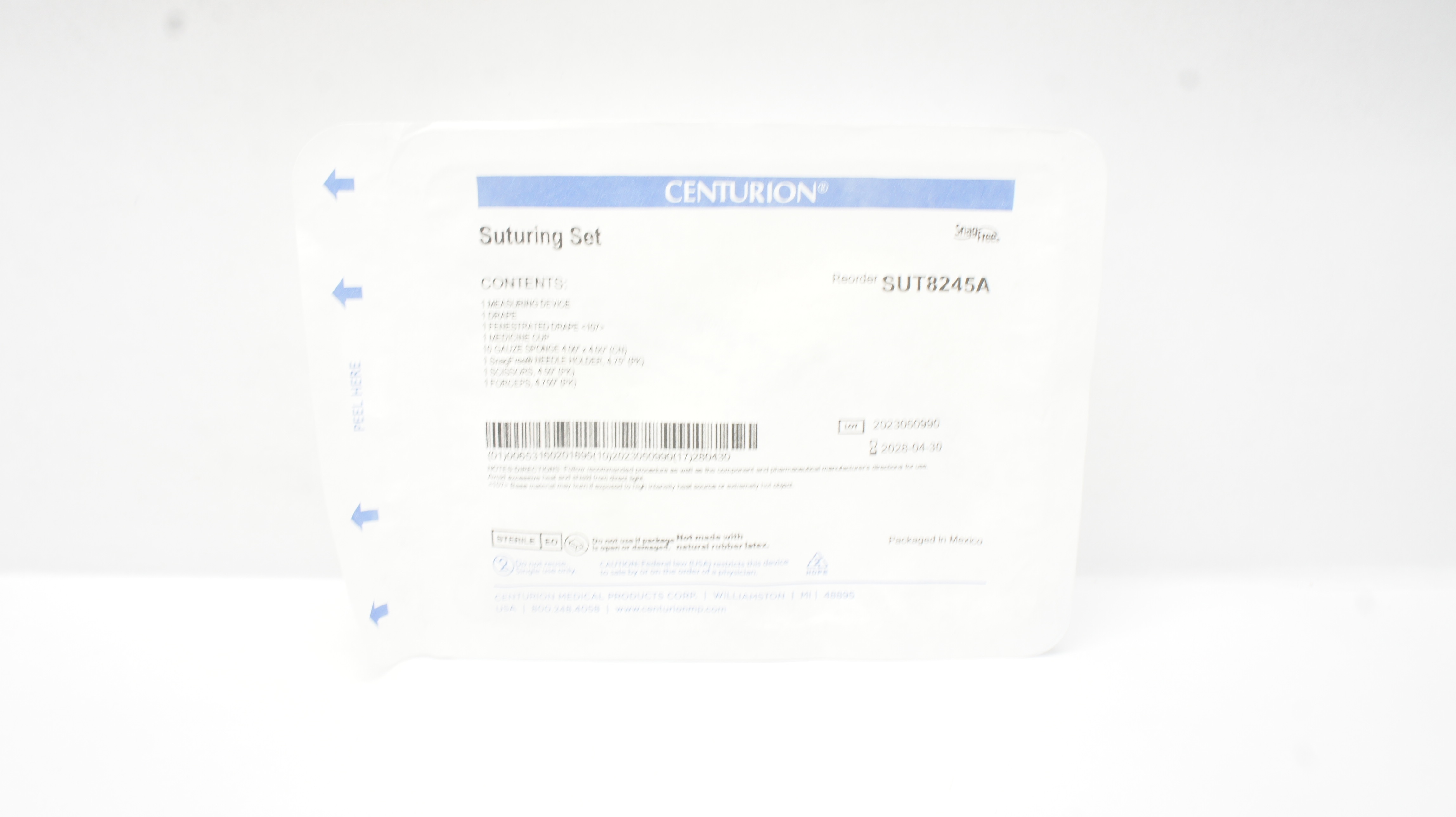Centurion SUT8245A Suturing Set