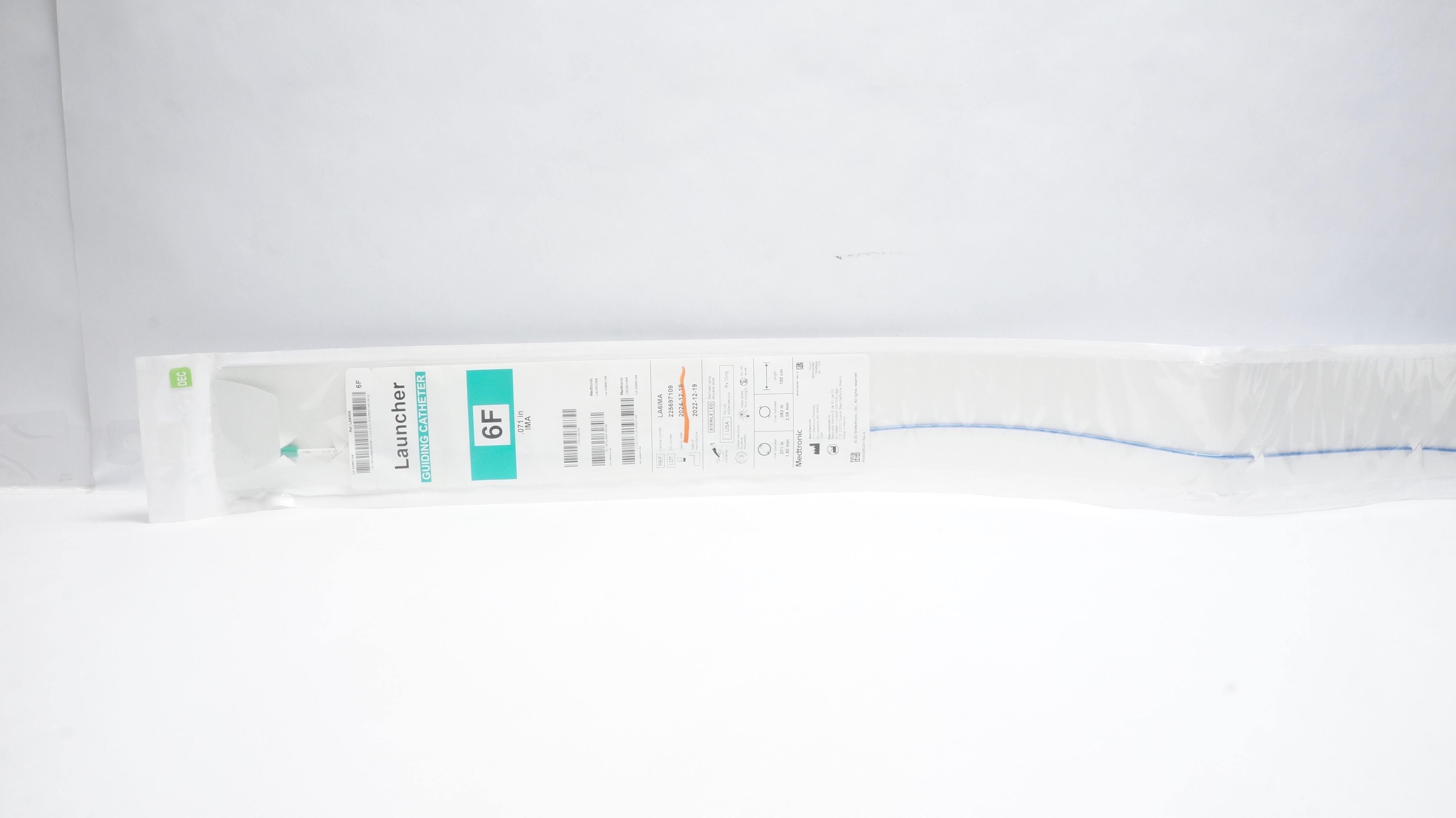 Medtronic LA6IMA Launcher Guiding Cath. 6F x .071inch x 100cm (x)