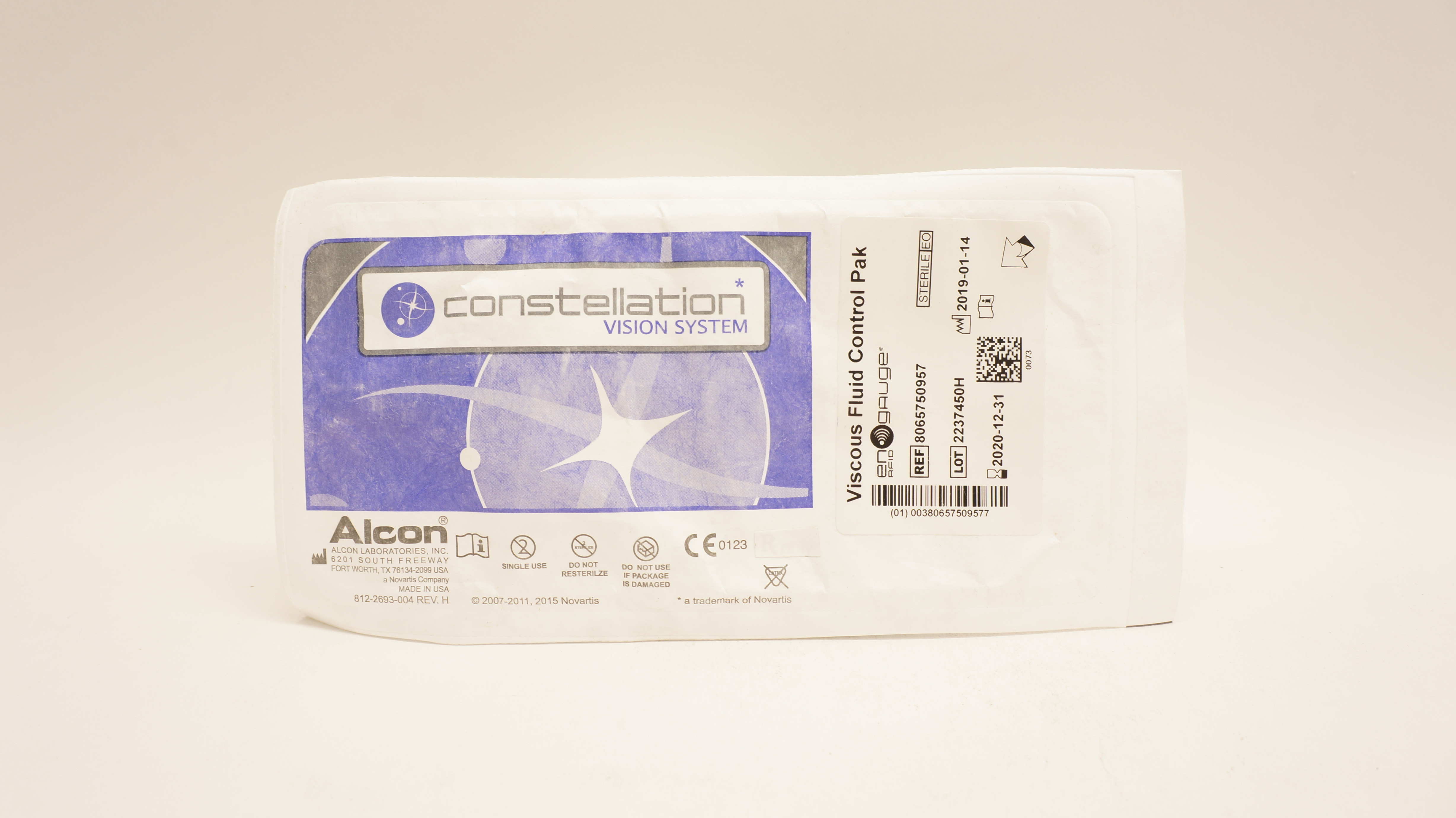 Alcon 8065750957 Constellation Viscous Fluid Control Pak (x)