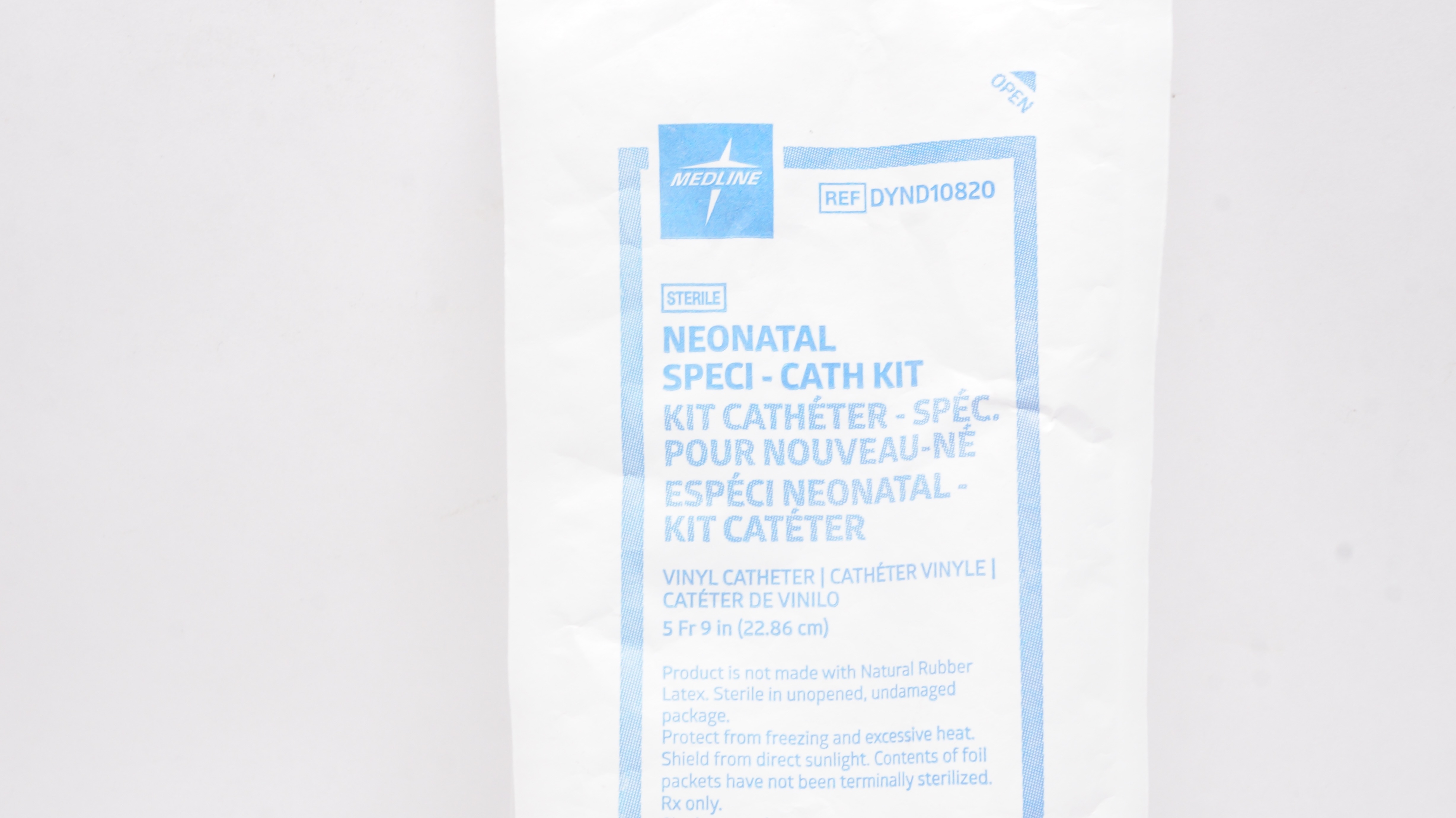 Medline DYND10820 Neonatal Speci - Cath Kit 5Fr. x 9inch