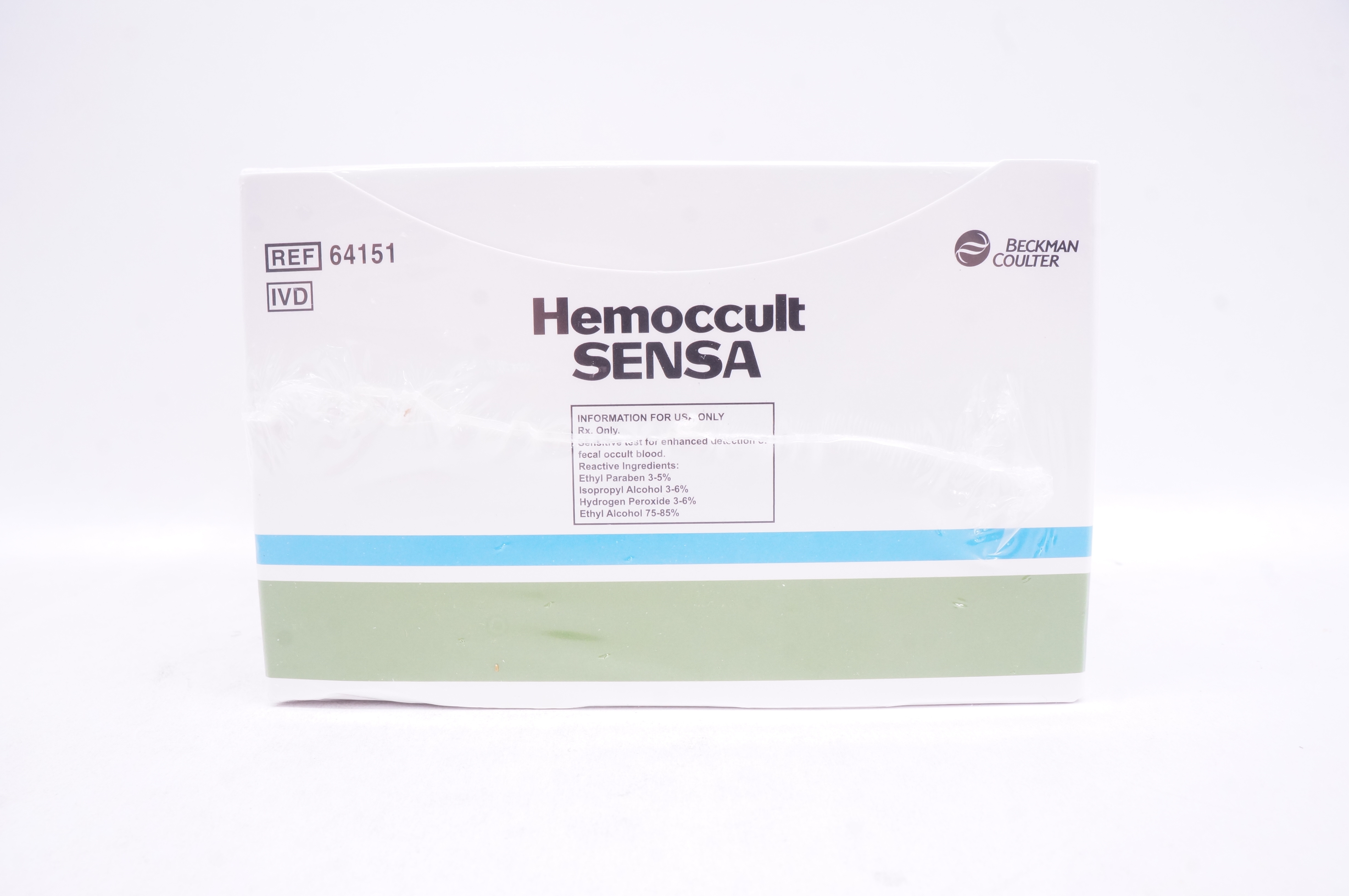 Beckman Coulter 64151 Hemoccult Sensa Sensitive Test Single Slides ...