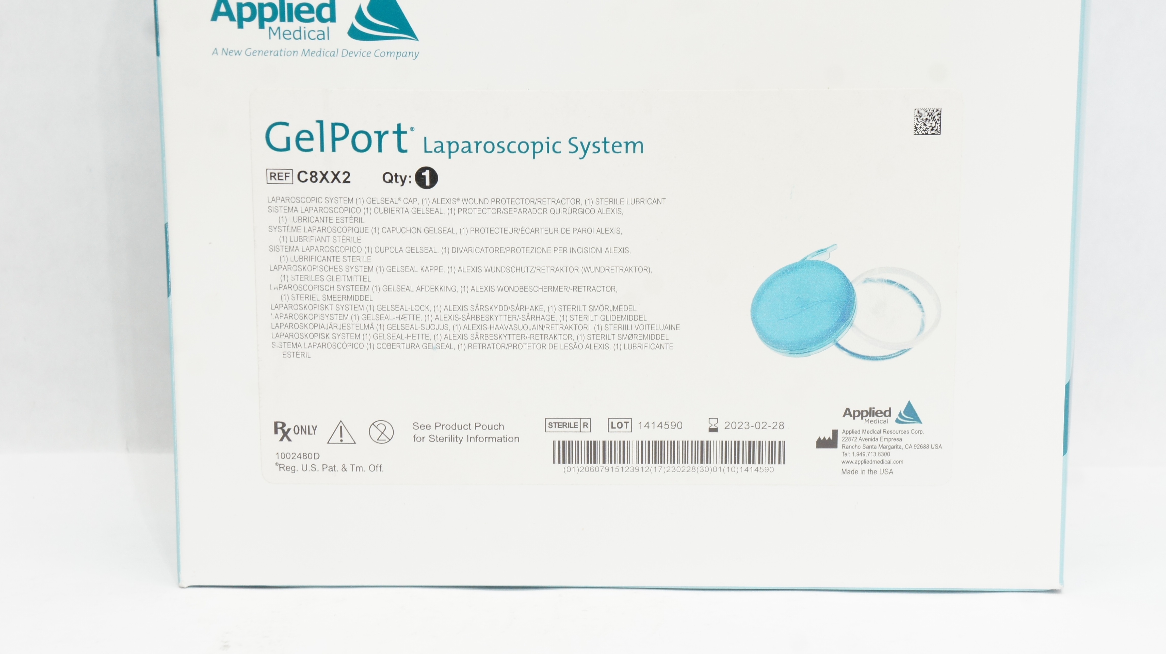 Applied Medical C8XX2 GelPort Laparoscopic System (x)