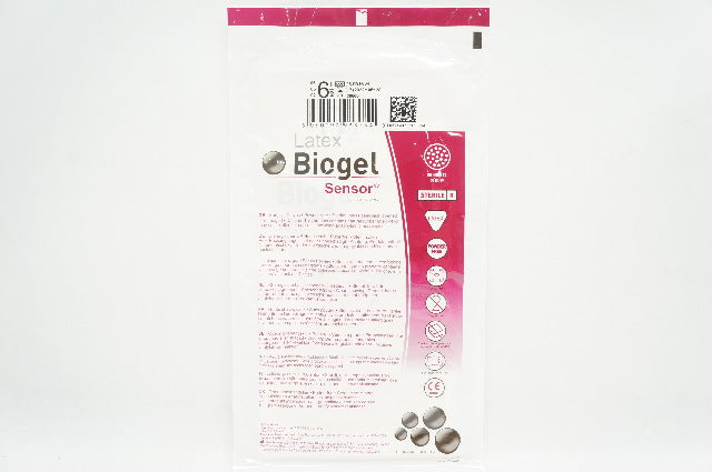 Molnlycke Health Care 30665 Biogel Sensor Surgical Gloves, Latex, Size 6-1/2