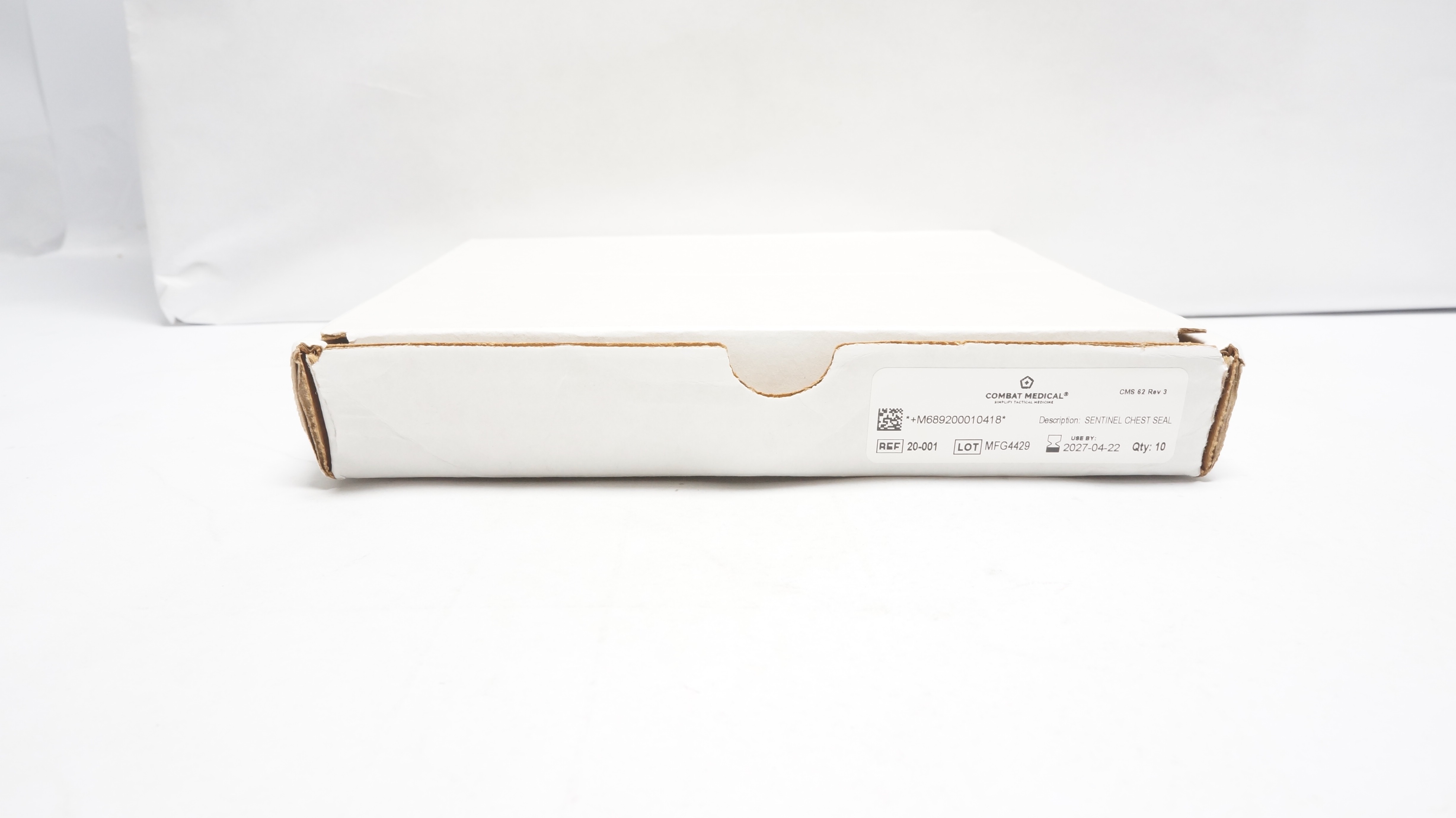 Combat Medical 20-001 Sentinel Chest Seal - Box of 6