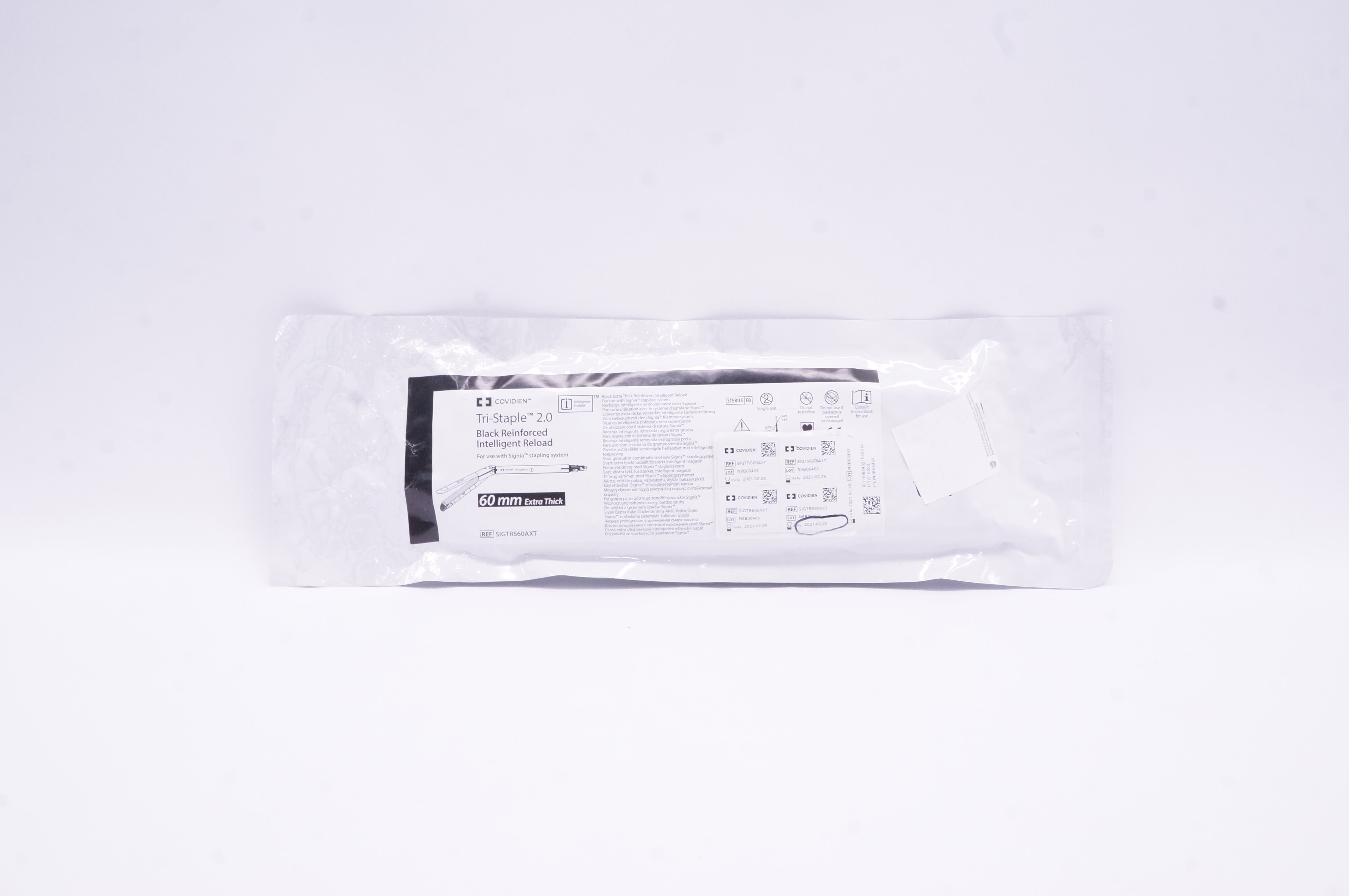 Covidien SIGTRS60AXT Tri-Staple 2.0 Reinforced Intelligent Reload 60mm (x)