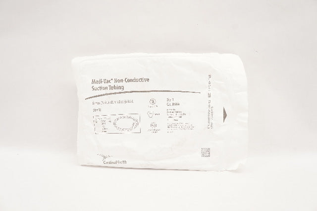 Cardinal Health N66A Medi-Vac Non-Conductive Suction Tubing 1/4inch x 6ft.