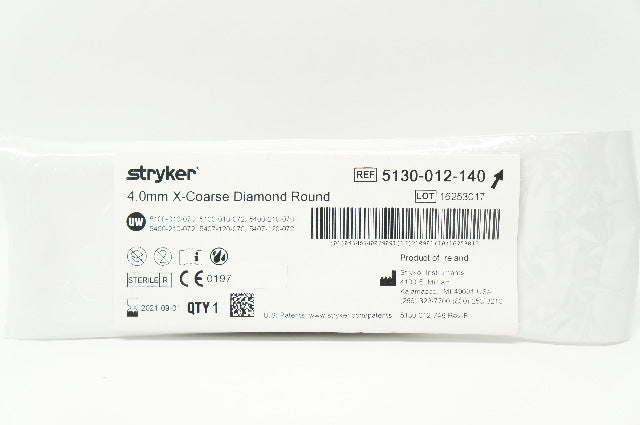 Stryker 5130-012-140 Coarse Diamond Round 4.0mm (x)