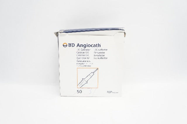 BD 381147 Angiocath I.V. Cath. 18GA x 1.88 inch 79ml/min - Box of 36