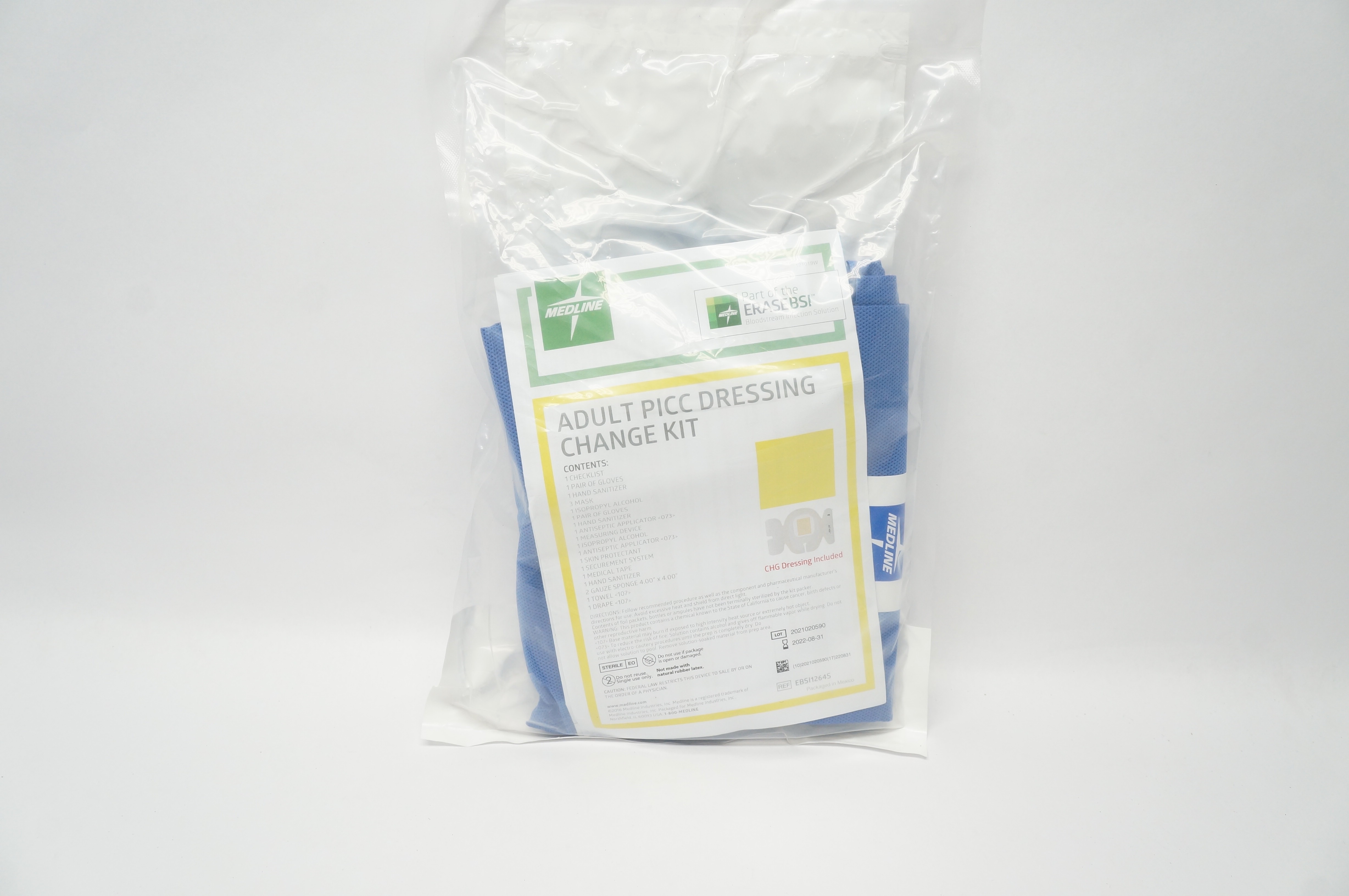 Medline EBSI1264S Adult PICC Dressing Change Kit (x)