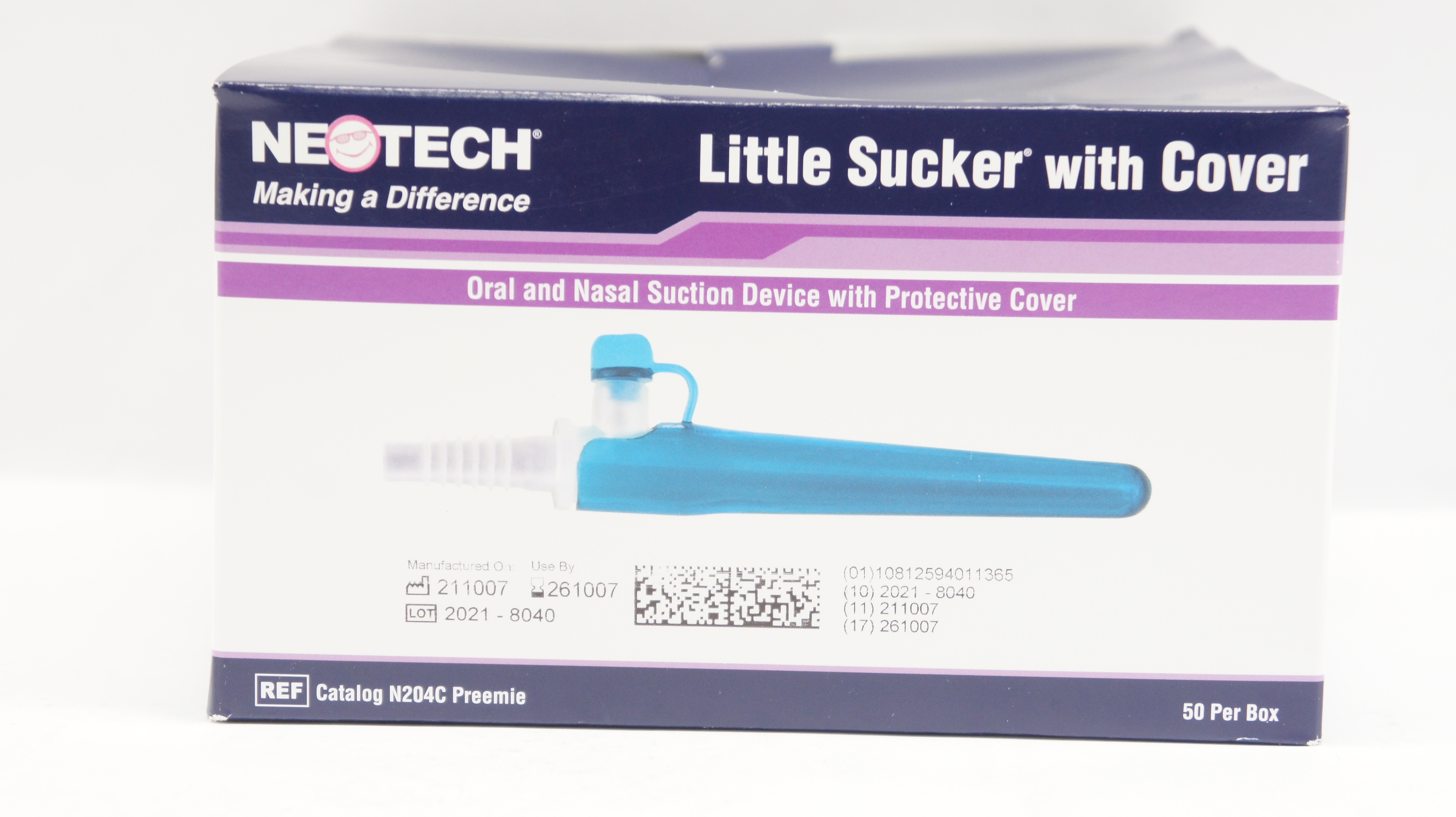 Neotech N204C Little Sucker Oral-Nasal Suction Device With Cover - Box ...