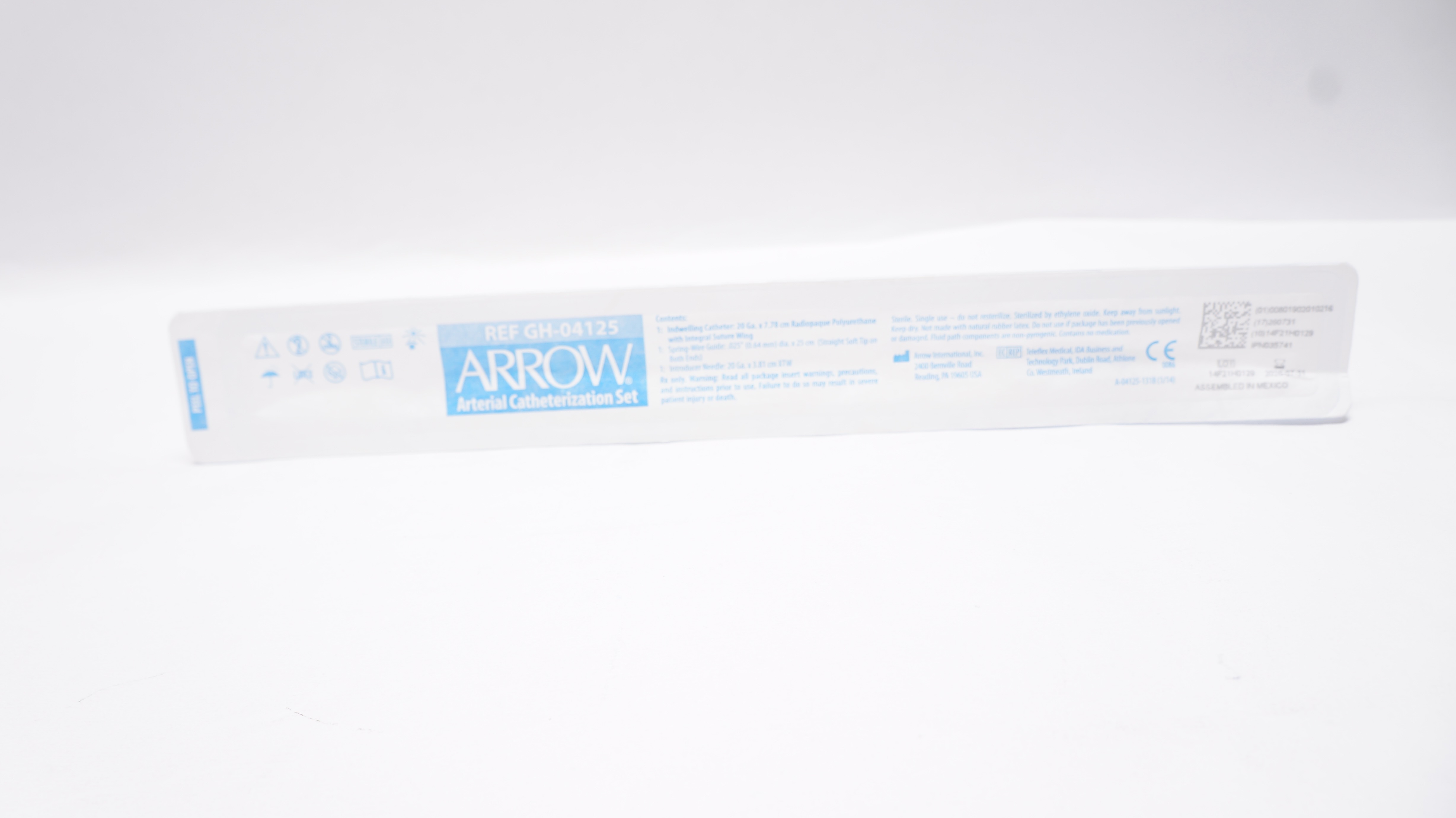 Teleflex GH-04125 Arrow Arterial Cath. Set