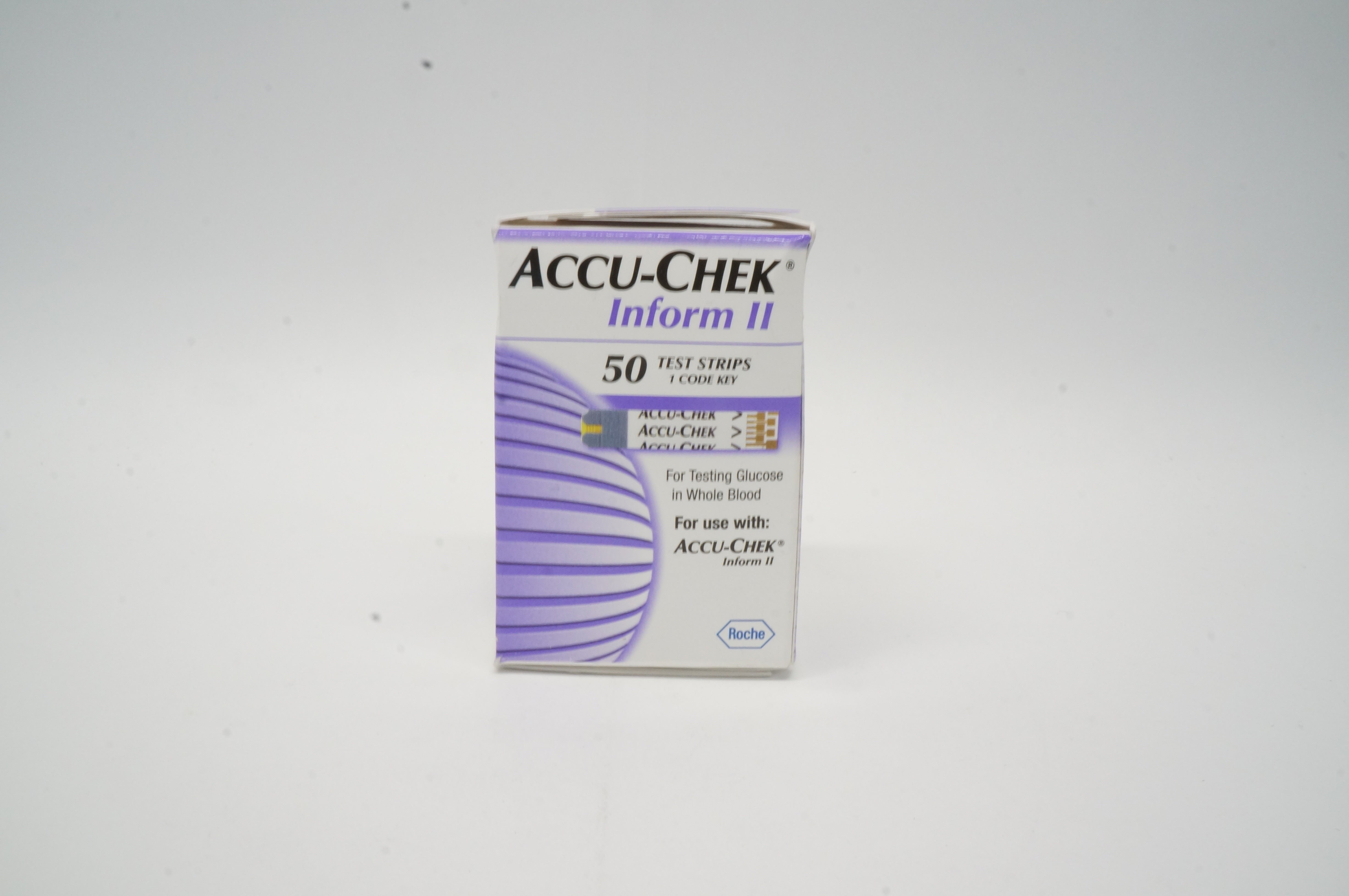 Roche Diabetes 05942861001 Care Accu-Chek Inform II Test Strips - Box of 50