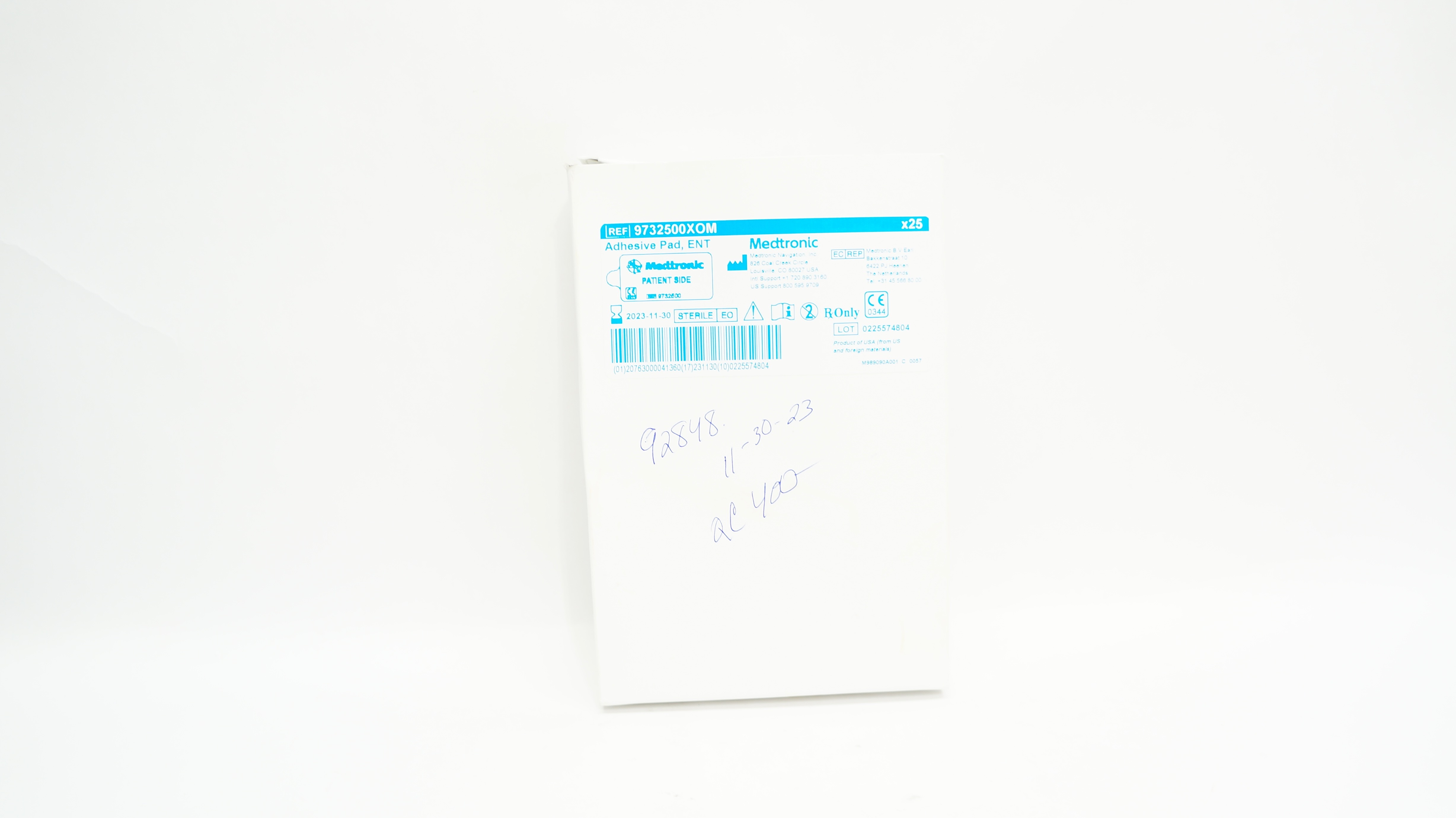 Medtronic 9732500XOM Adhesive Pad, ENT - Box of 25