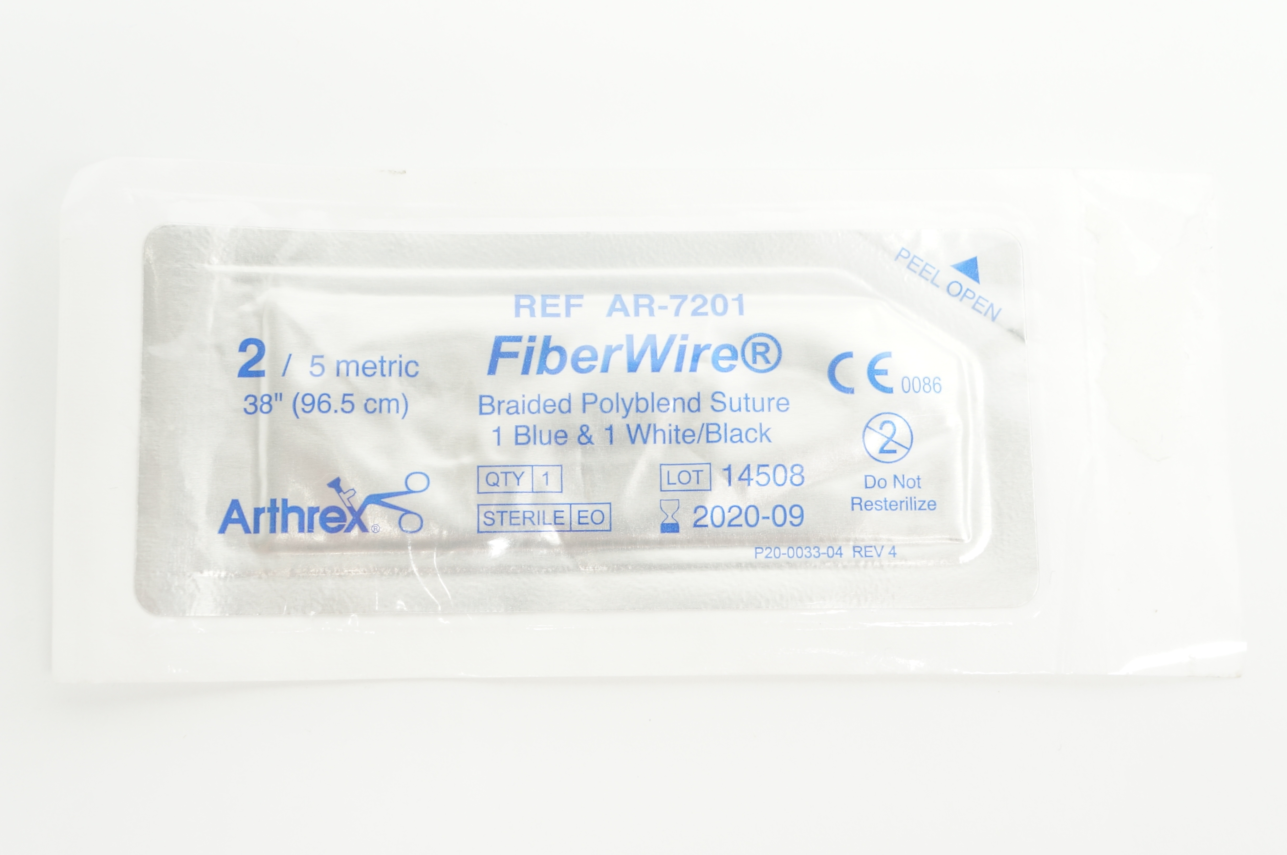 Arthrex AR-7201 2 FIBERWIRE Braided Polyblend Stre. 38inch (x)