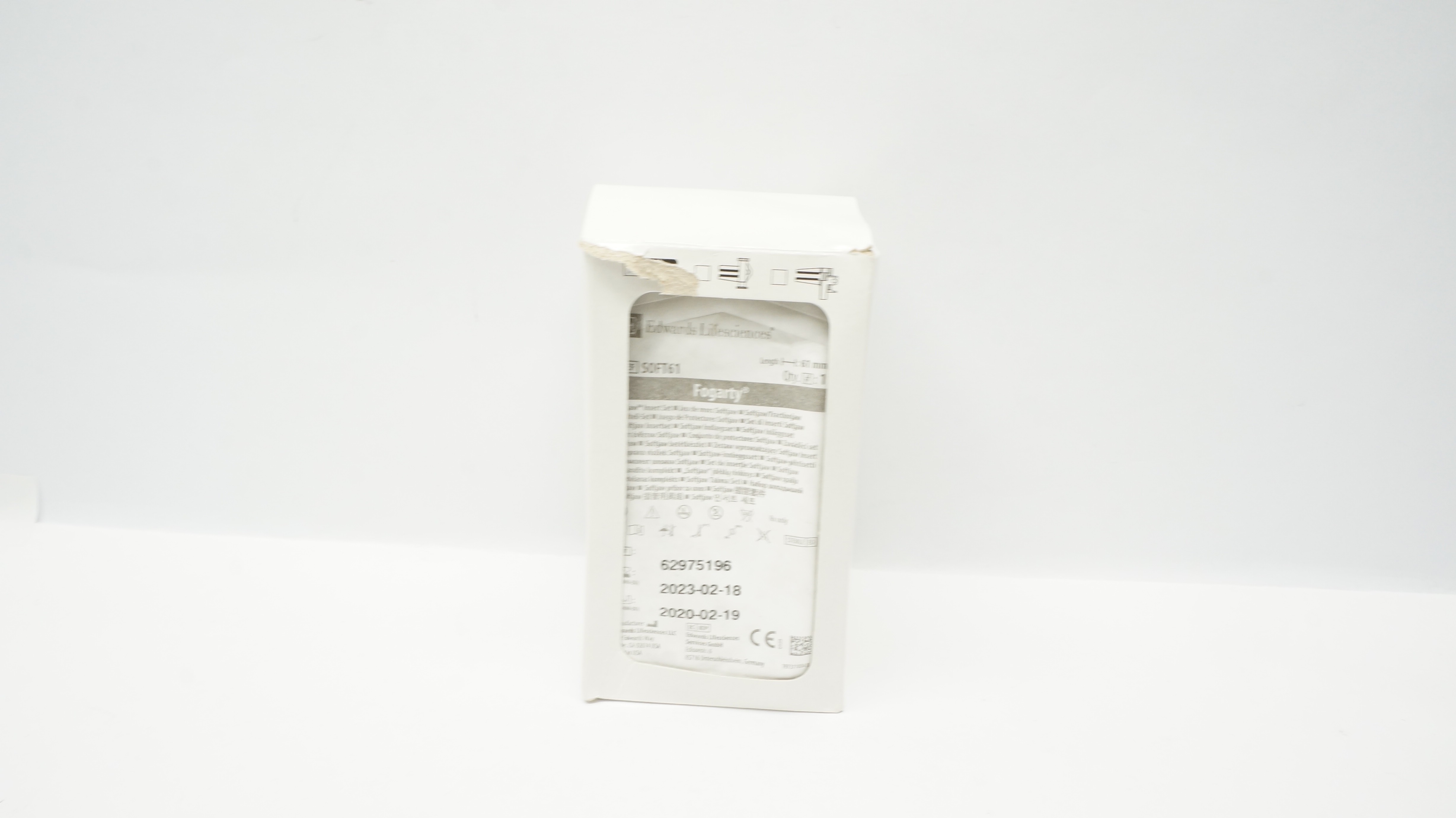 Edwards Lifesciences SOFT61 Fogarty Softjaw Insert Set 61mm (x) - Box of 11