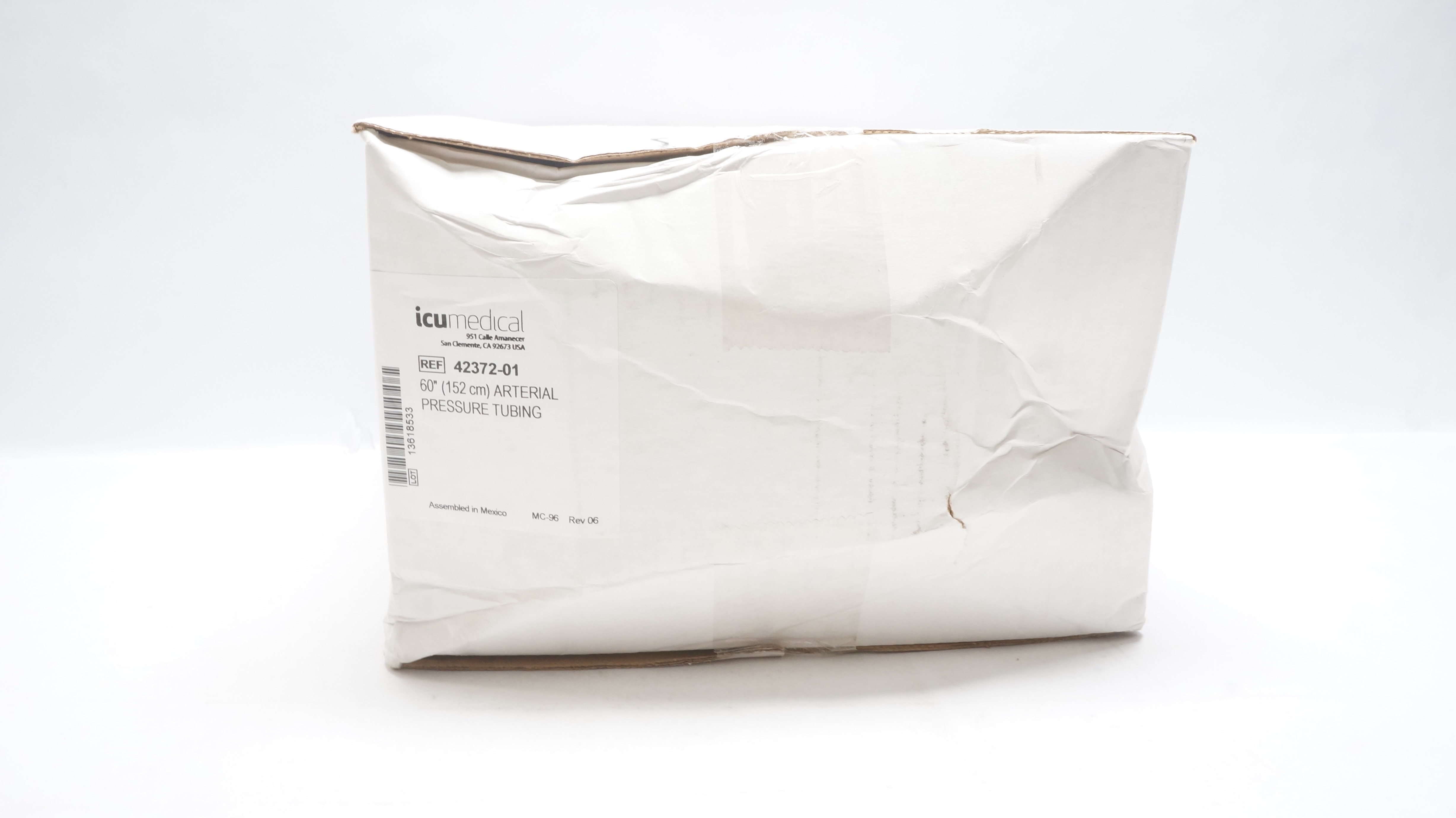 ICU Medical 42372-01 60inch Arterial Pressure Tubing - Box of 25