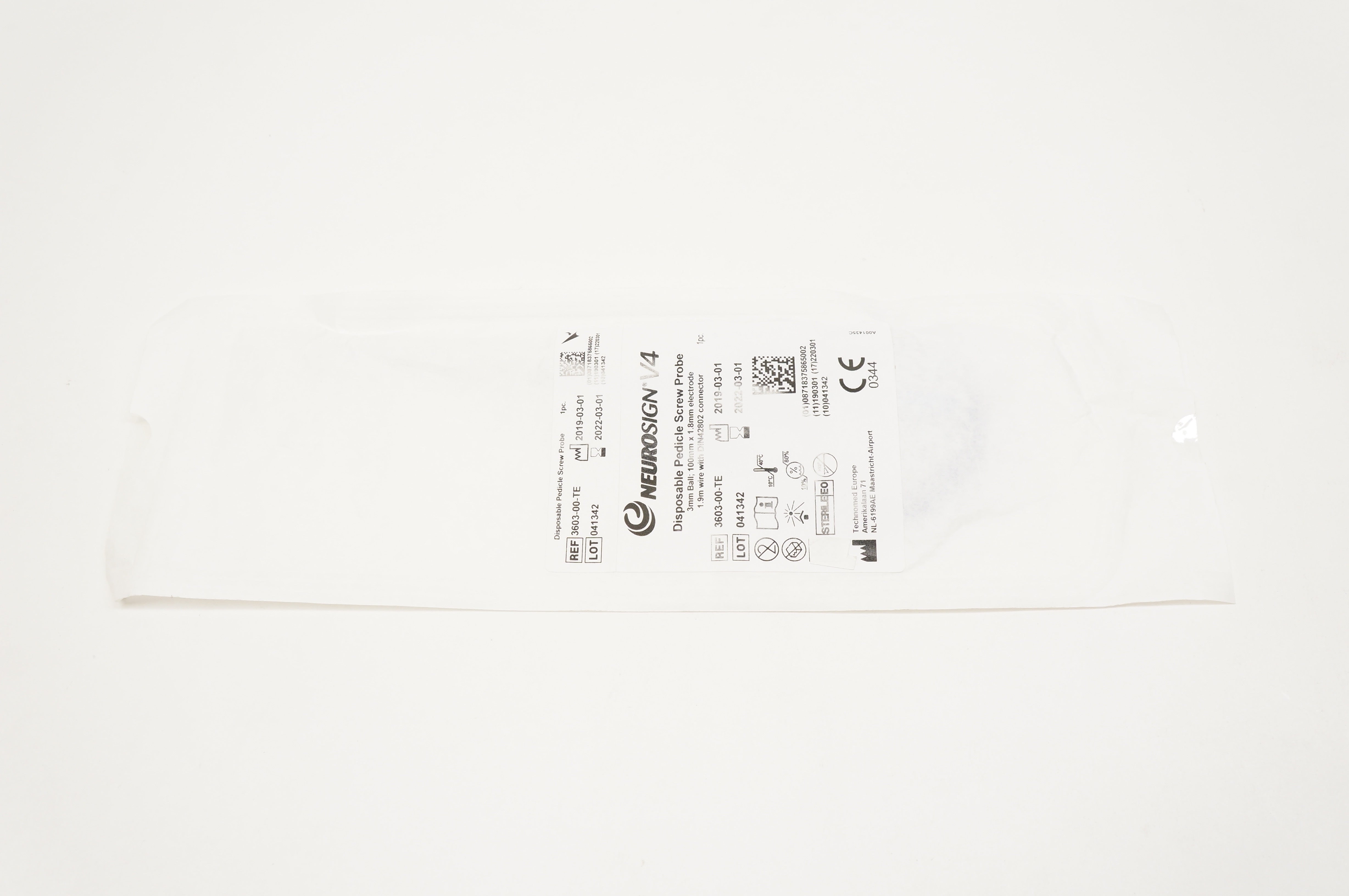Neurosign V4 3603-00-TE Disposable Pedicle Screw Probe