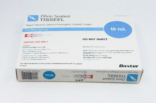 Baxter 1501263 Fibrin Sealant Tisseel Vapor Heated 10mL (x)