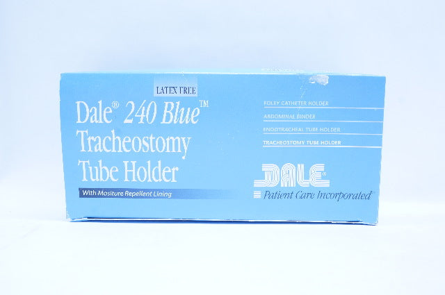 Dale 240 Blue Tracheostomy Tube Holder - Box of 10