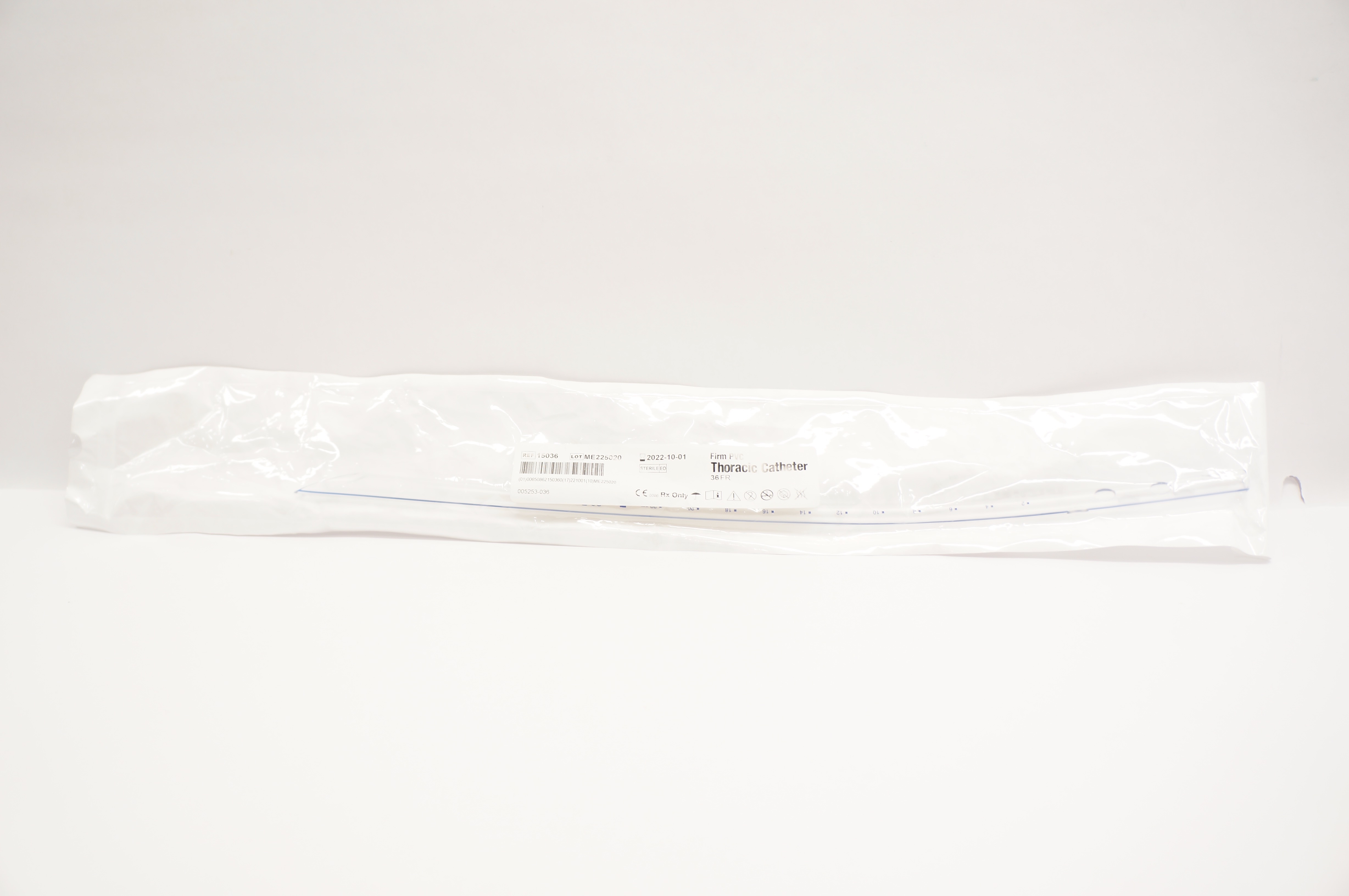 Atrium 15036 Firm PVC Thoracic Cath. 36 Fr. (x)