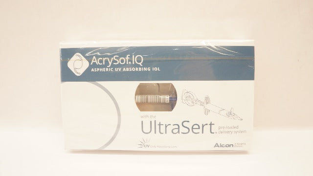 Alcon ACU0T0 AcrySof IQ Aspheric UV Absorbing IOL w/UltraSert System 26.5D (x)