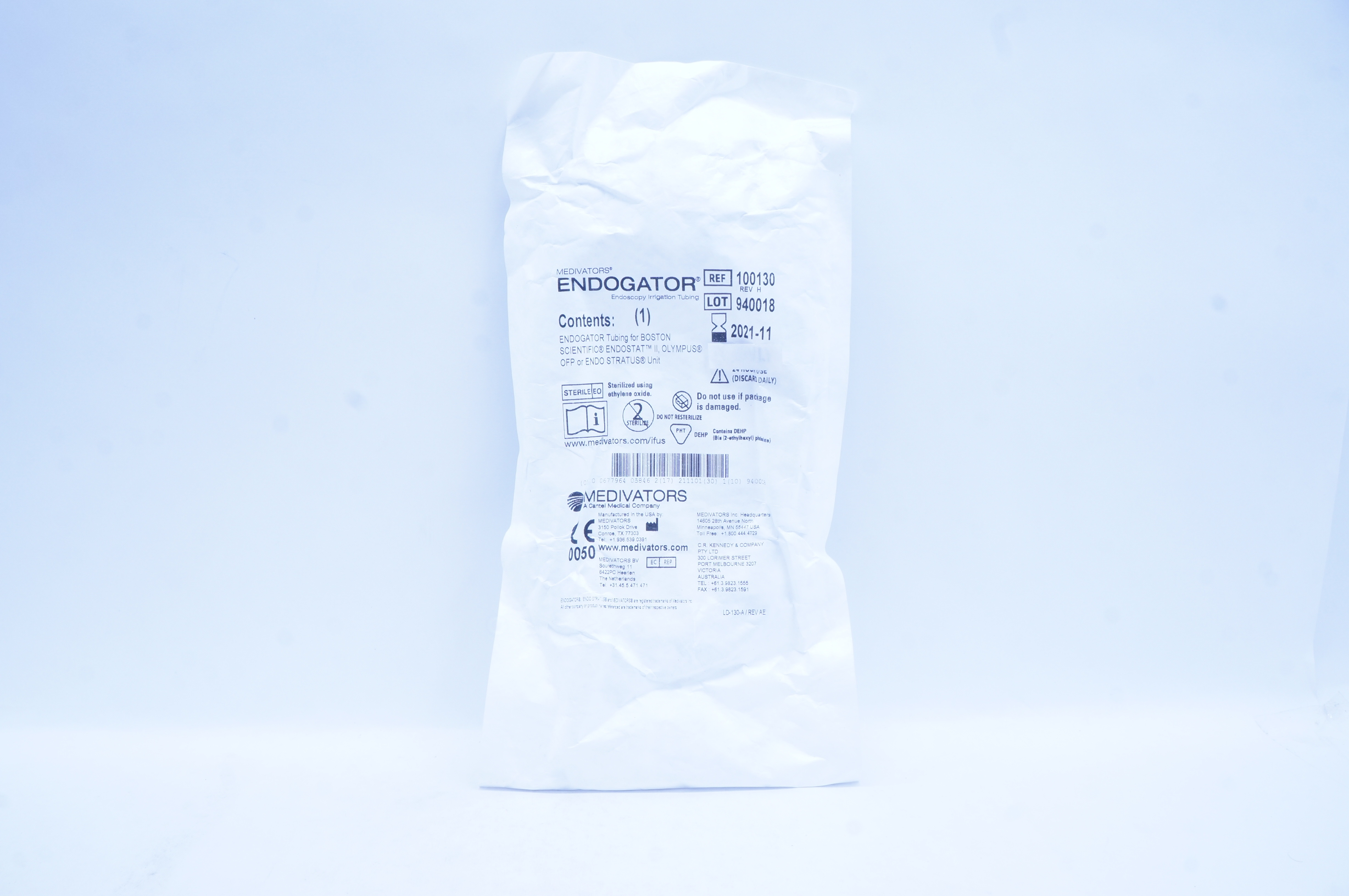 Medivators 100130 Endogator Endoscopy Irrigation Tubing