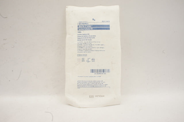 Tyco 31479 Kendall Safe-T-Vac Suction Catheter kit 14Fr