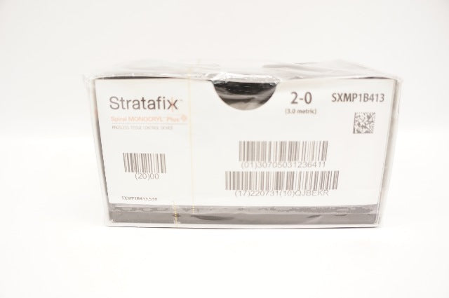 Ethicon SXMP1B413 2-0 STRATAFIX MONOCRYL CT-1 36mm 1/2c Taper 18in -Box of 12(x)
