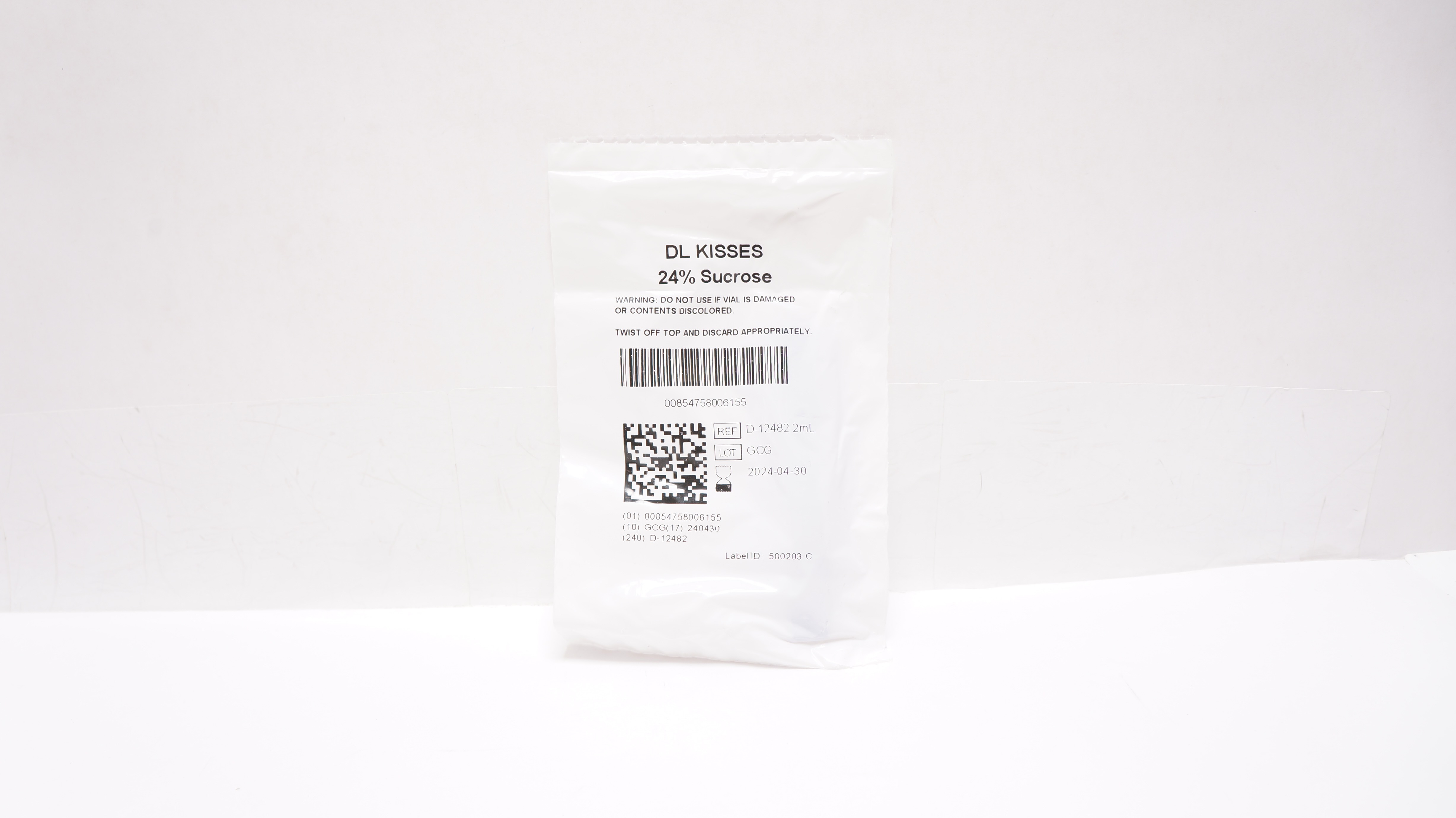 DL Kisses D-12482, 24% Sucrose 2mL