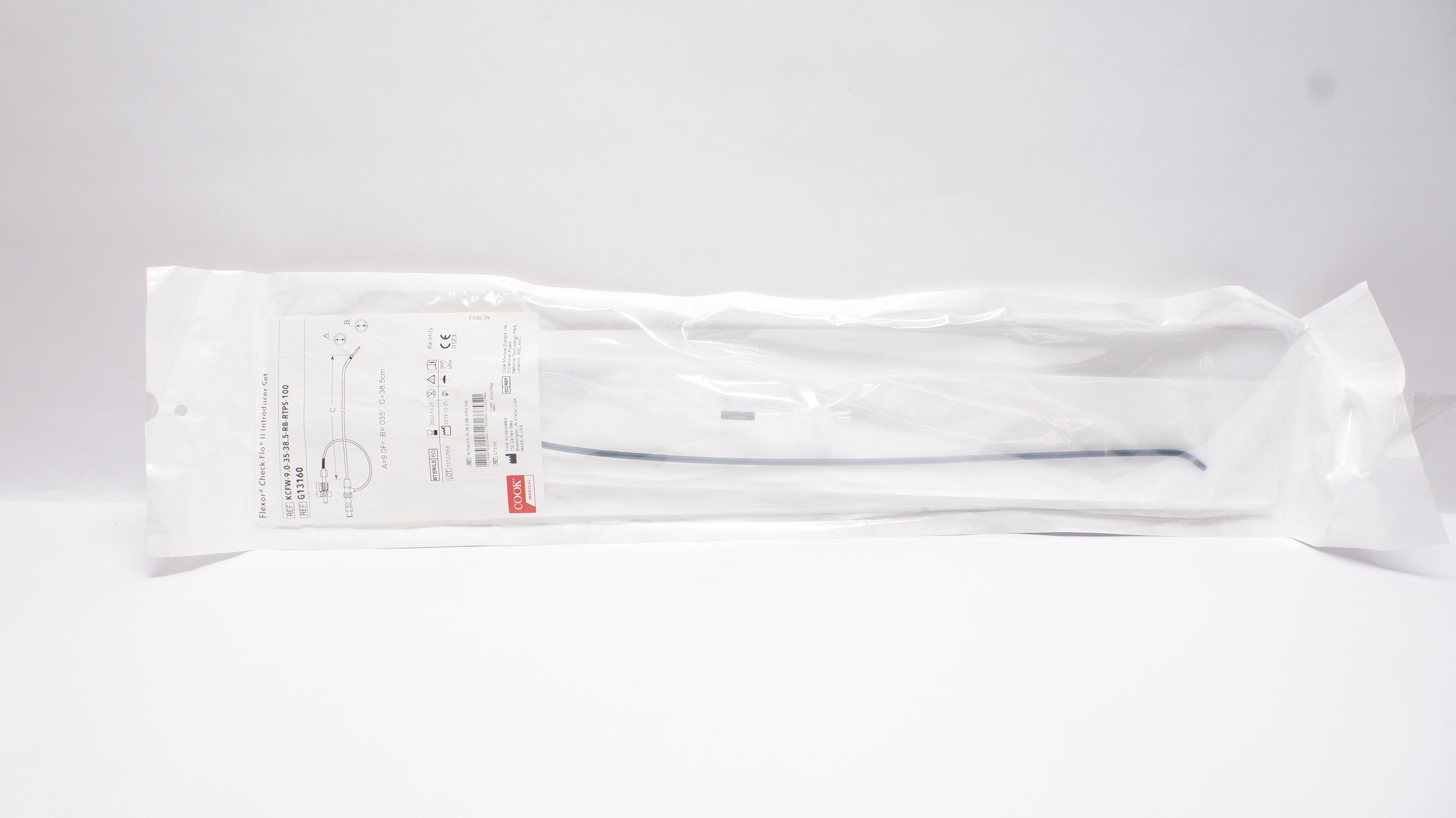 Cook Medical G13160 Flexor Check-Flo II Introducer Set (x)