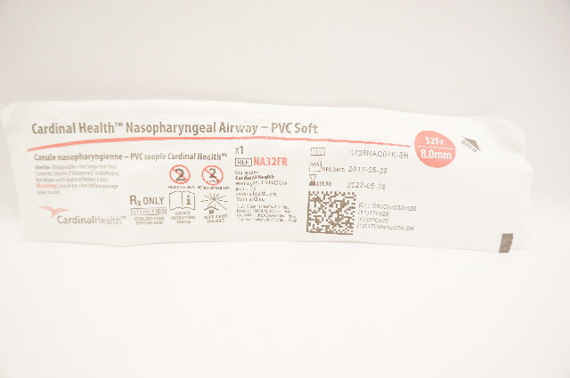 Cardinal Health NA32FR Nasopharyngeal Airway - PVC Soft 32Fr. (x)