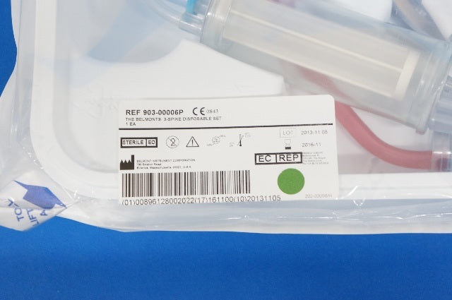 Belmont 903-00006 3-Spike Disposable Set ~ Box of 12