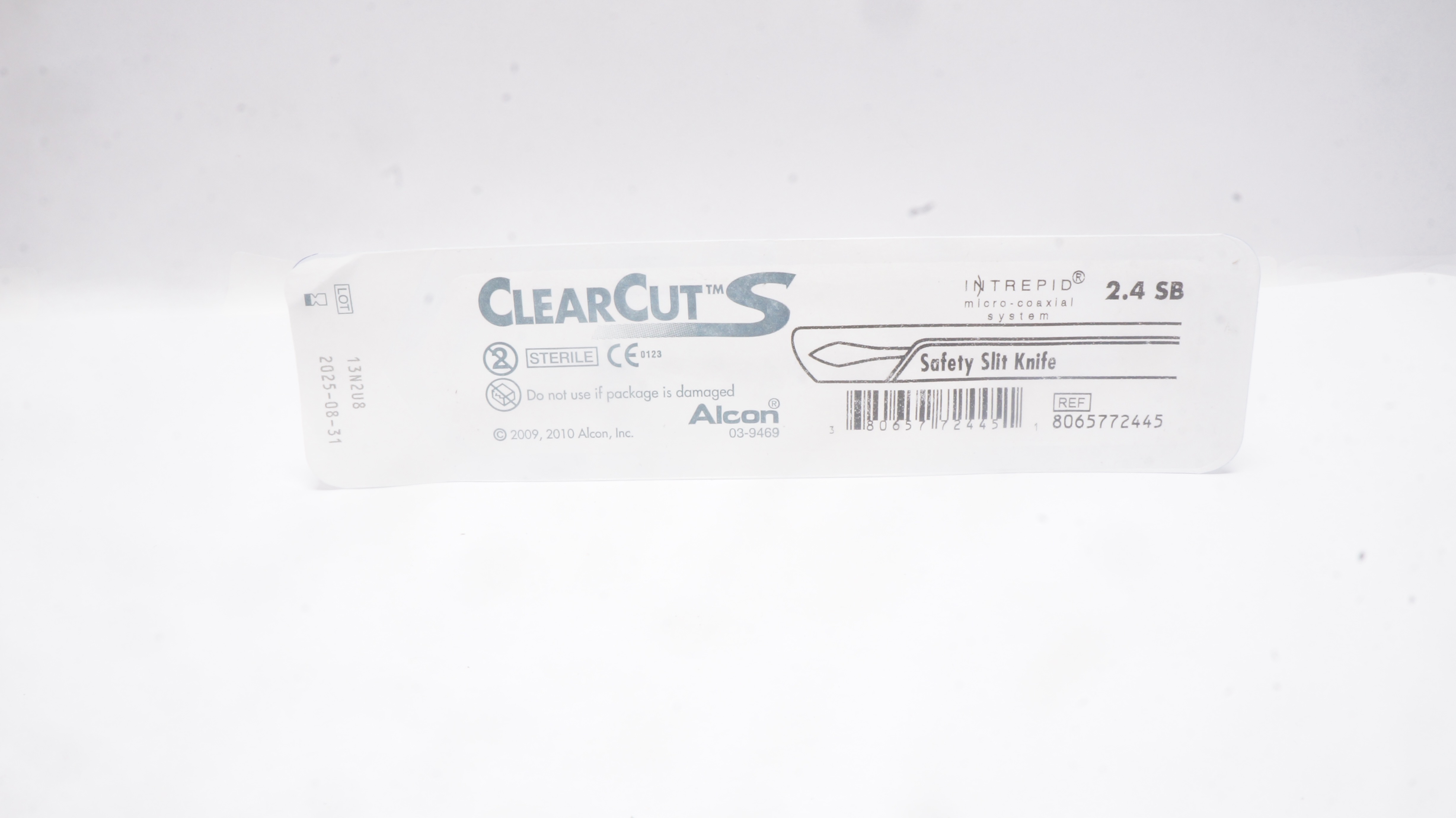 Alcon 8065772445 ClearCut S Safety Slit Knife 2.4 SB