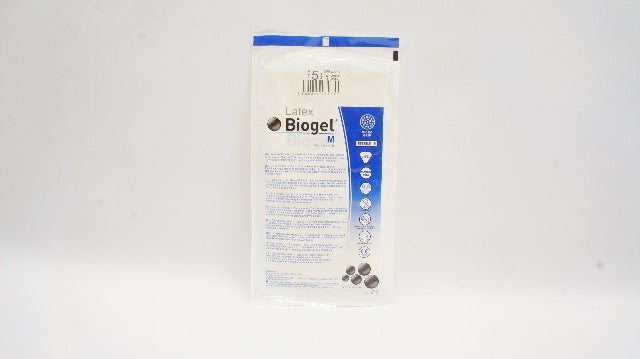 Molnlycke HealthCare 30555 Biogel Latex Surgical Gloves M, Size 5-1/2 (x)