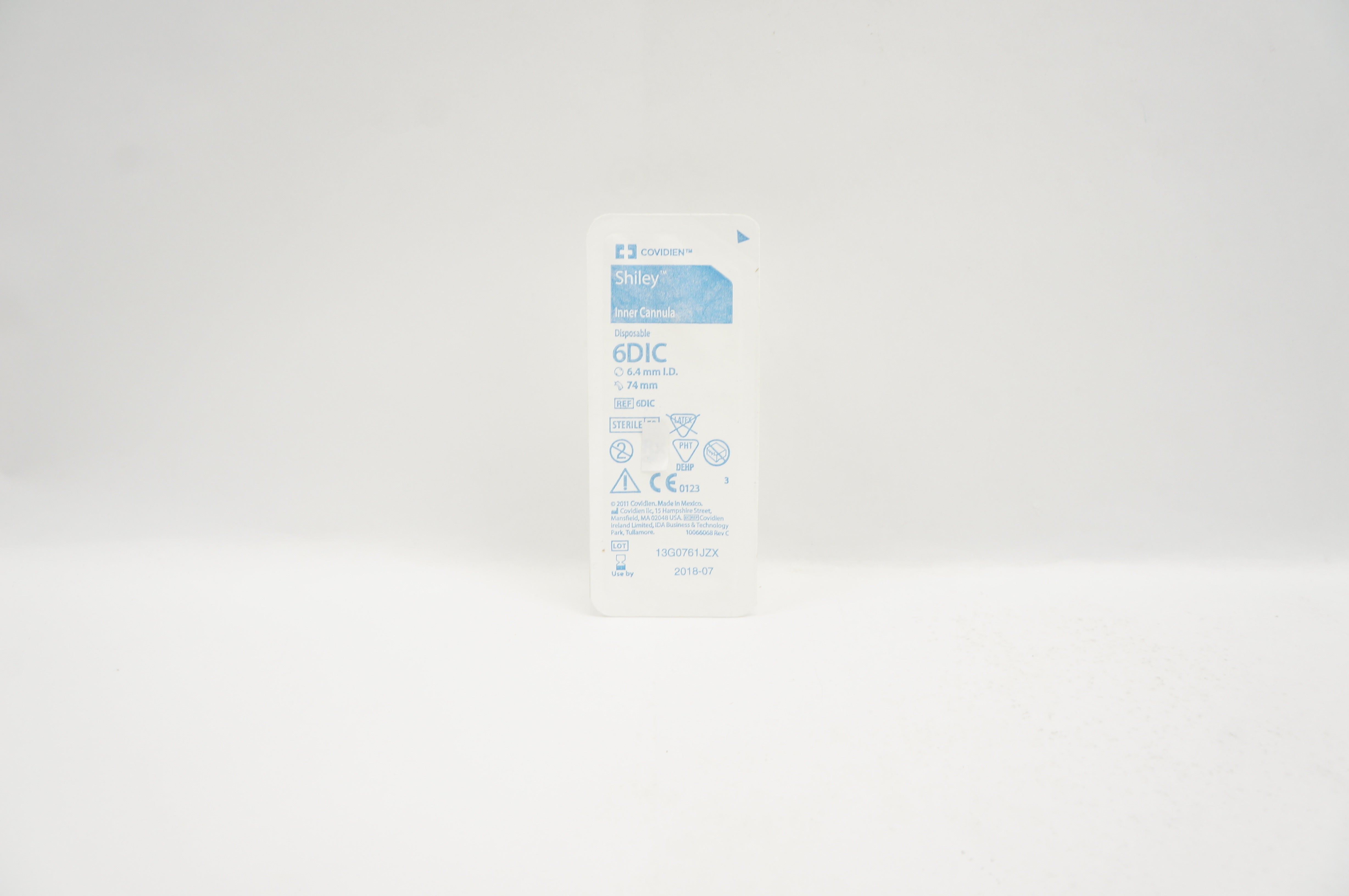 Covidien 6DIC Shiley Inner Cannula Disposable 6.4 mm I.D. x 74 mm (x)