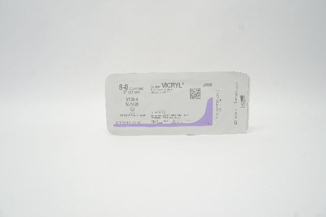 Ethicon J408 Coated Vicryl Stre V130-4, 4.2mm 1/4c Tapercut, 9inch