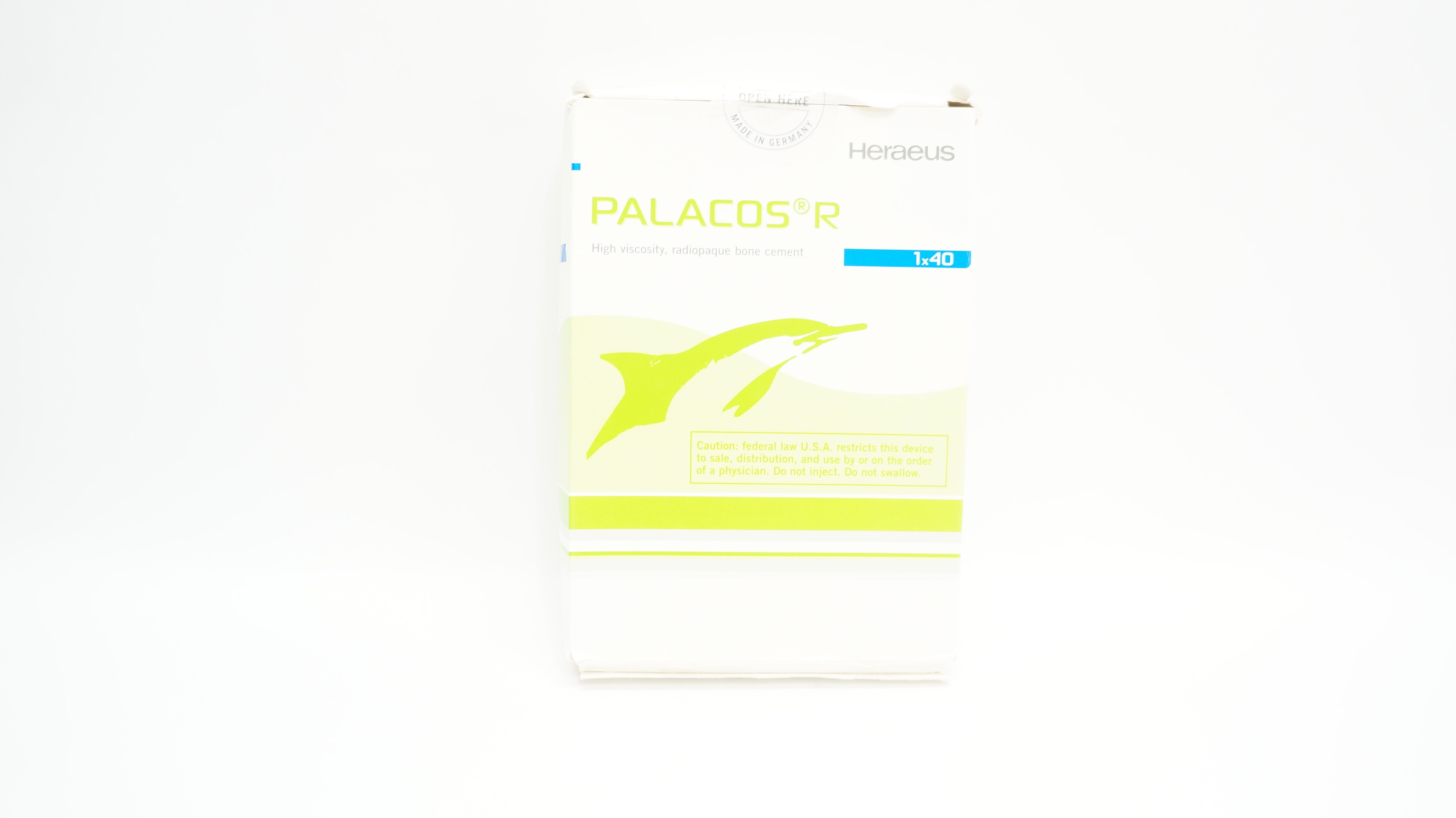 Heraeus 5036963 Palacos R Radiopaque Bon Cement - Box of 40