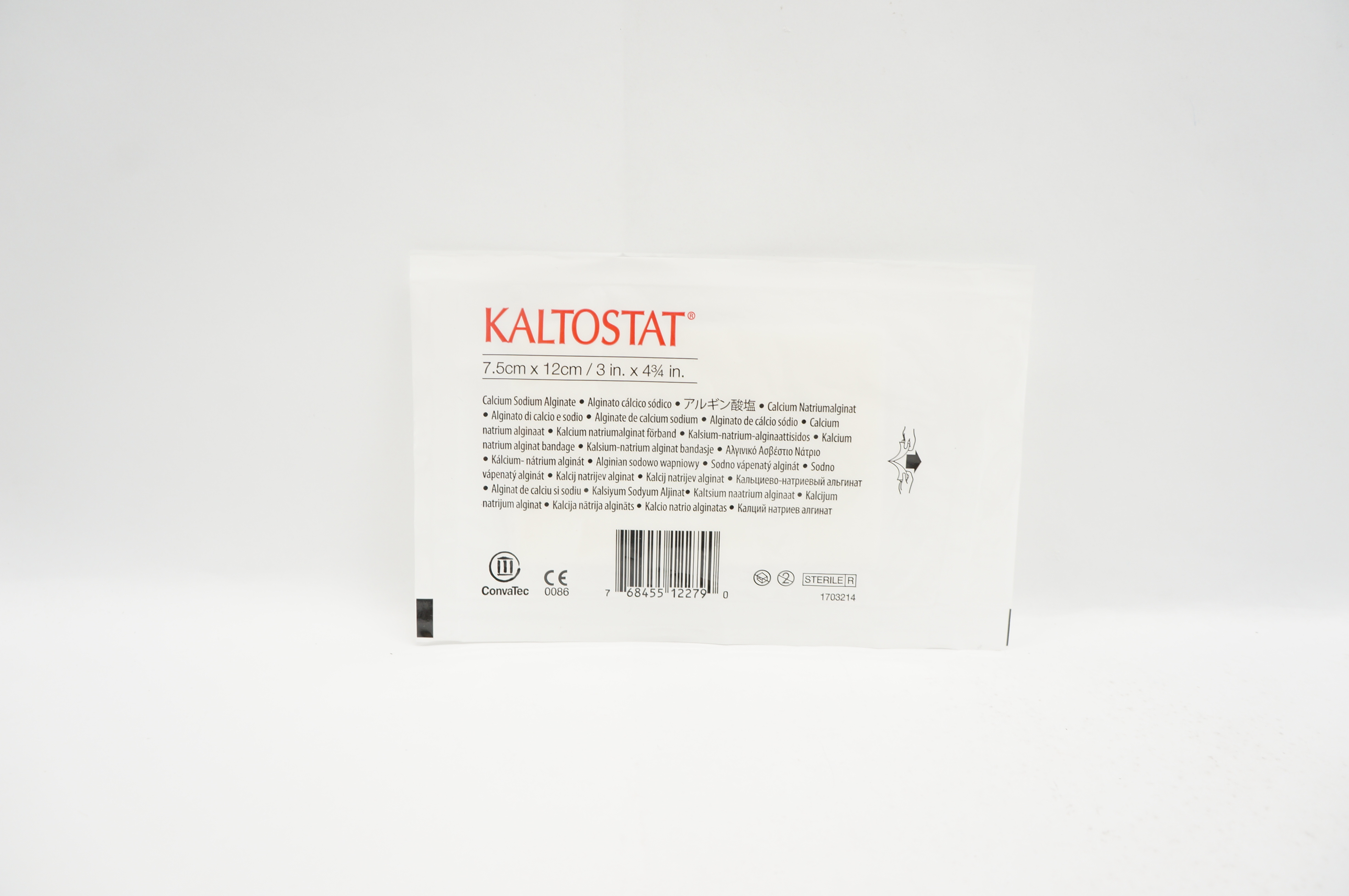 ConvaTec Kaltostat Calcium Sodium Alginate 3inch x 4-3/4inch (x)
