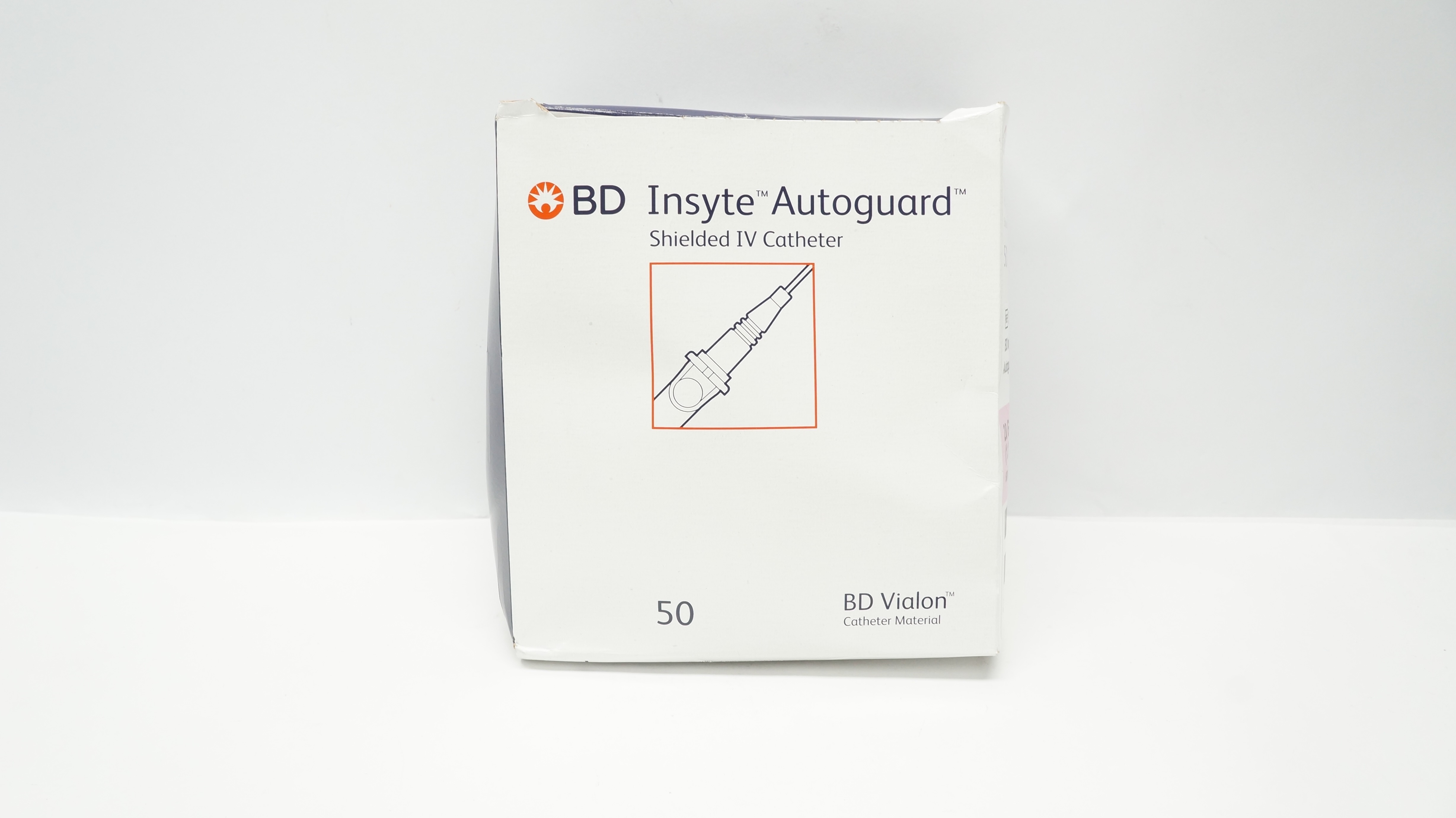BD 381434 Insyte Autoguard Shielded IV Cath. 20Ga x 1.16inch 60mL/min -Box of 20