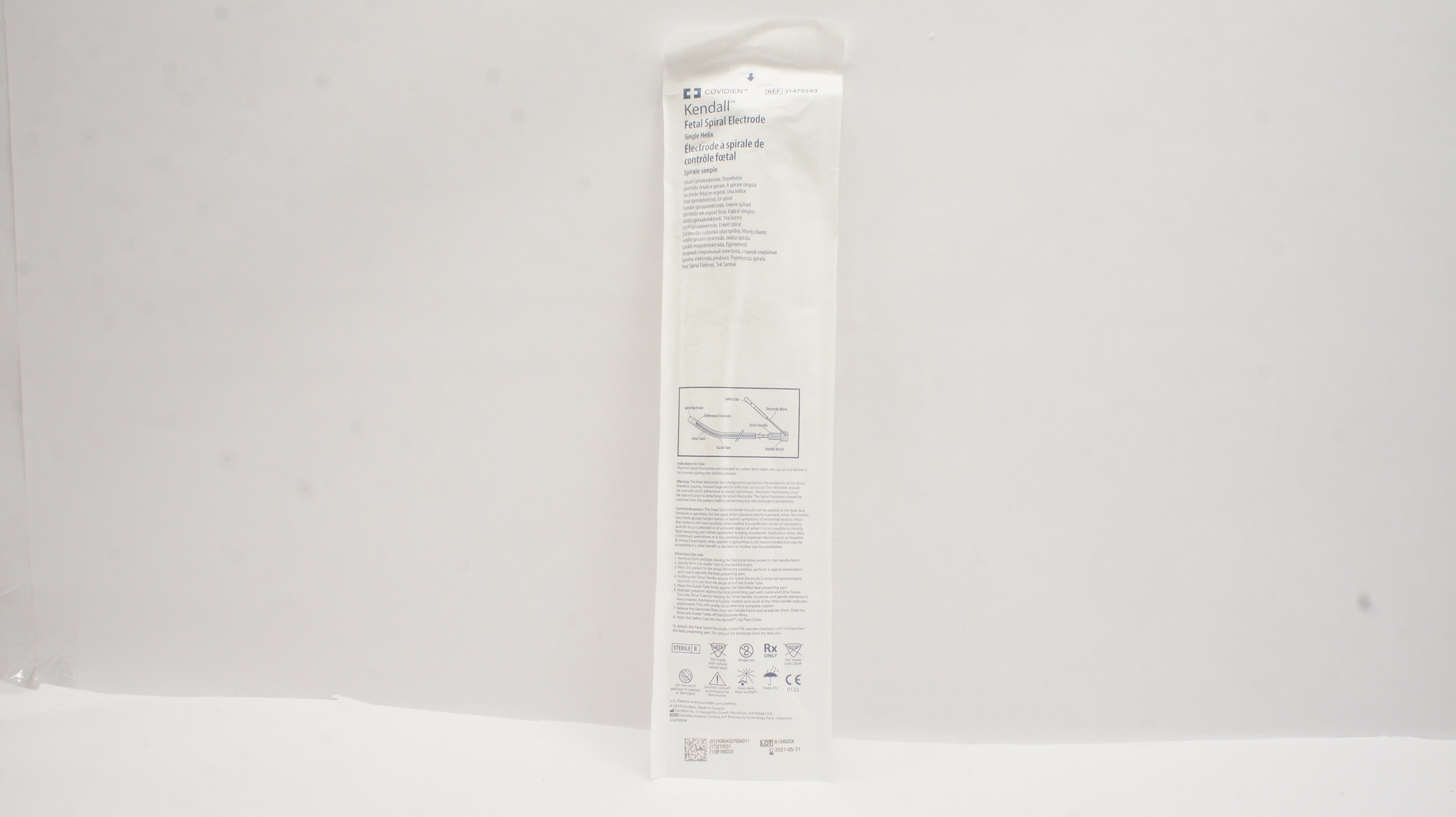 Covidien 31479549 Kendall Fetal Spiral Electrode (x)