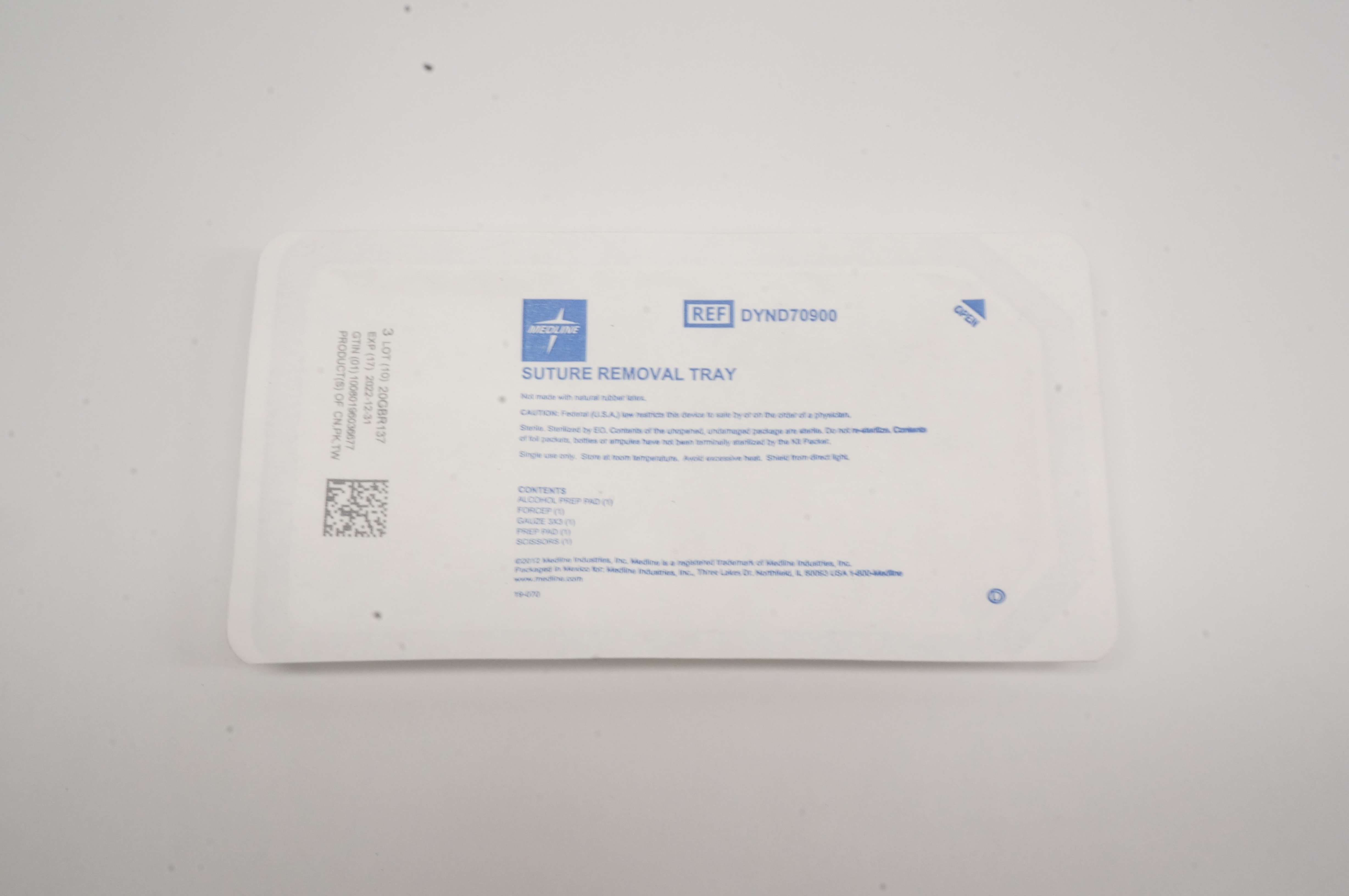 Medline DYND70900 Stre Removal Tray