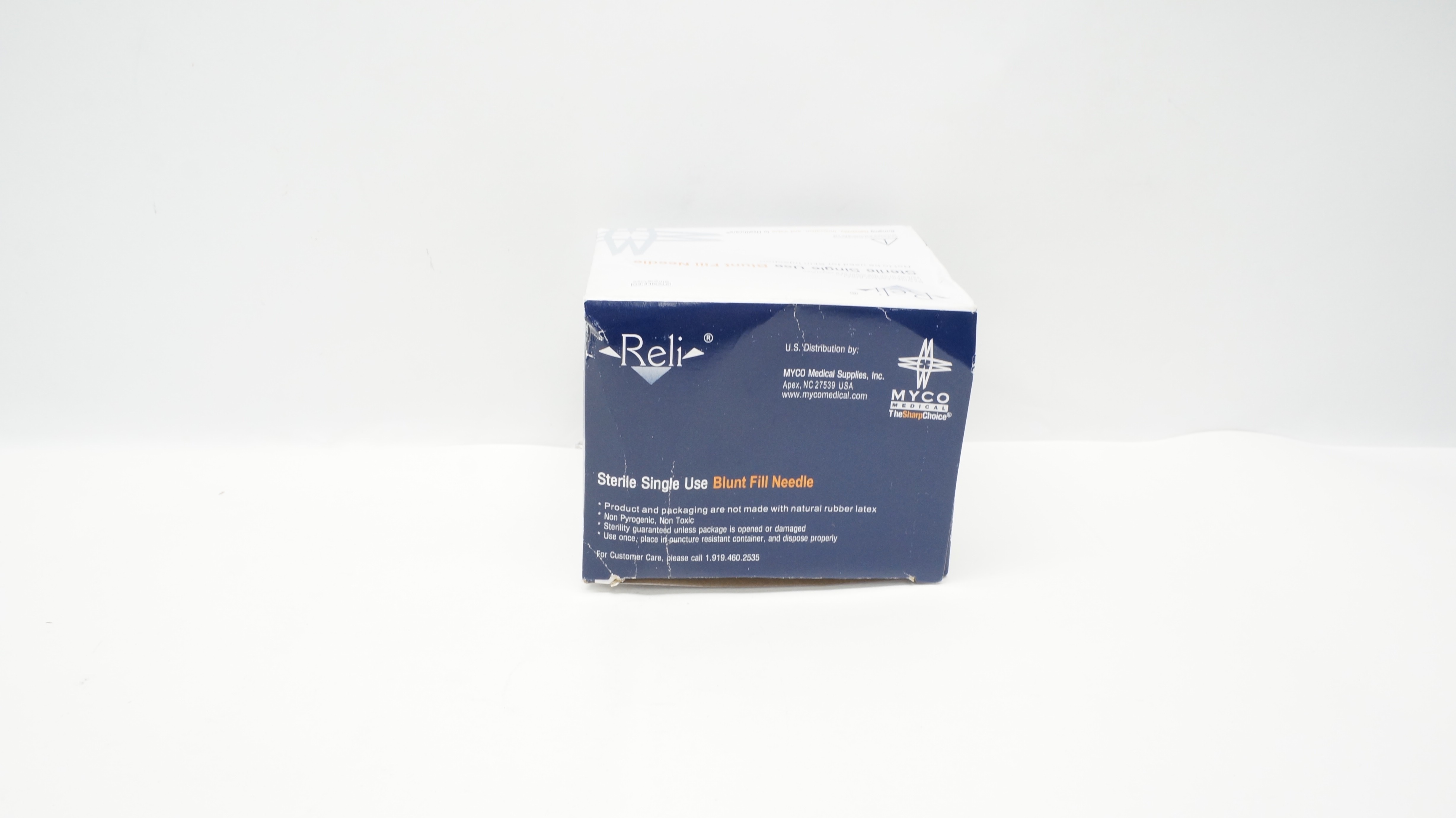 MYCO Medical BFN18G101 Reli Blunt Fill Ndle. 18G x 1inch - Box of 65